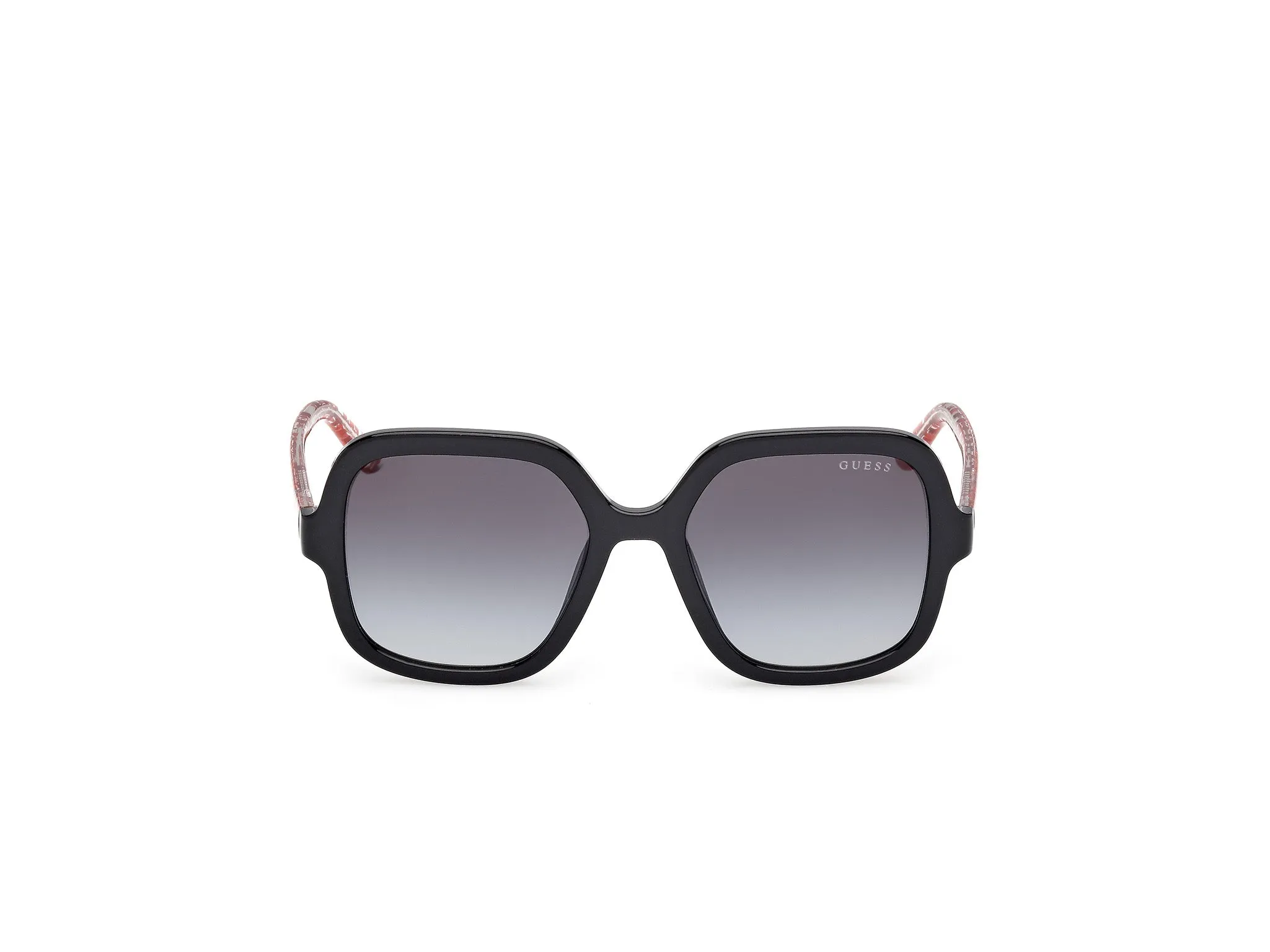Guess GU00230 01B Occhiali da sole Iniettato Nero Fumo Squadrata Normale - immagine 2