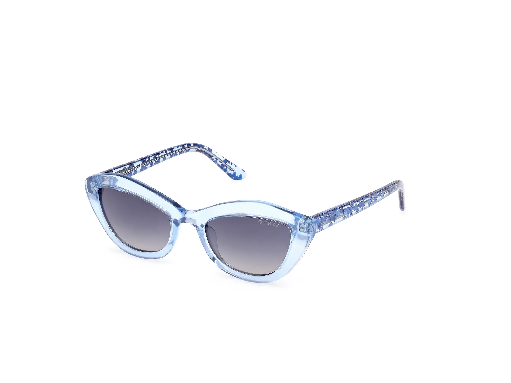 Guess GU00229 92W Occhiali da sole bambino Iniettato Blu Blu Geometrica Normale - immagine 1