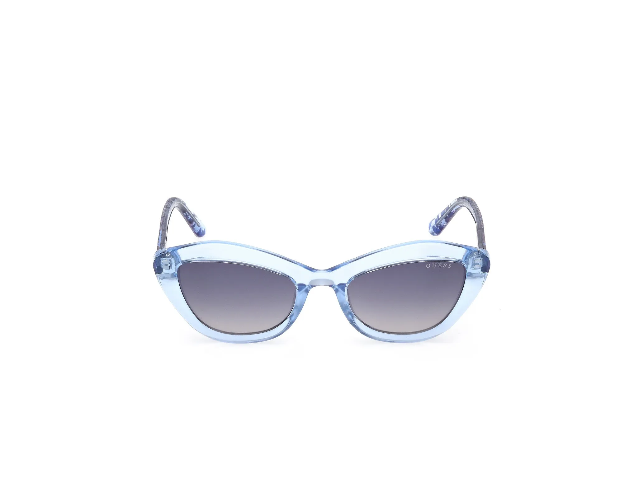 Guess GU00229 92W Occhiali da sole bambino Iniettato Blu Blu Geometrica Normale - immagine 2