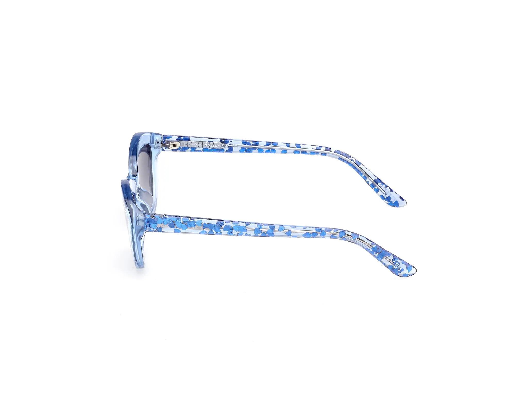 Guess GU00229 92W Occhiali da sole bambino Iniettato Blu Blu Geometrica Normale - immagine 3