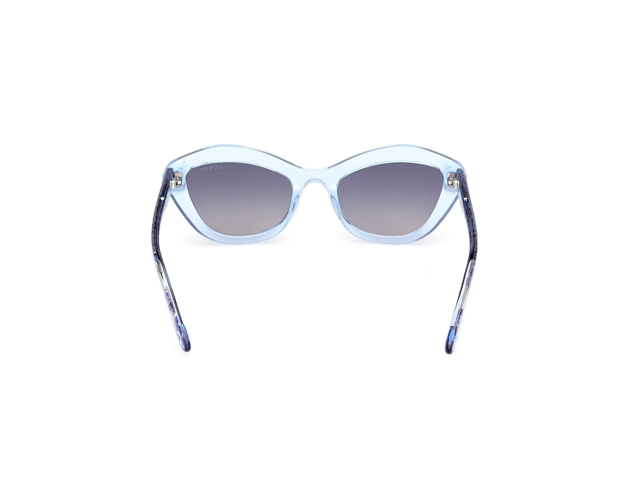 Guess GU00229 92W Occhiali da sole bambino Iniettato Blu Blu Geometrica Normale - immagine 4
