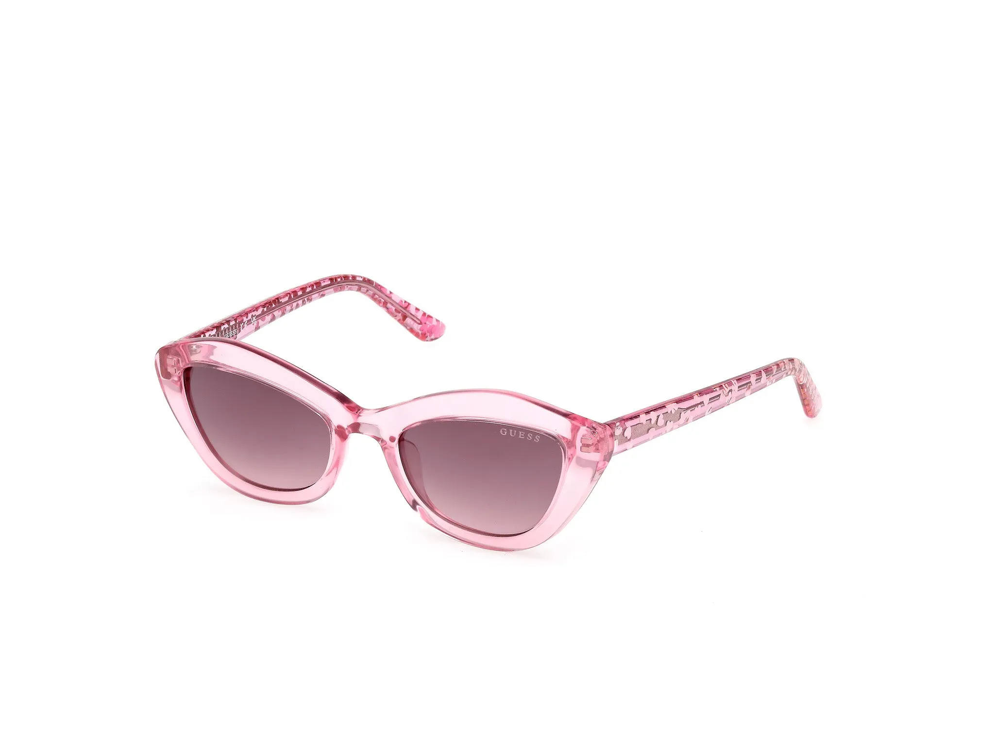 Guess GU00229 75T Occhiali da sole bambino Iniettato Fucsia Bordeaux Geometrica Normale - immagine 1