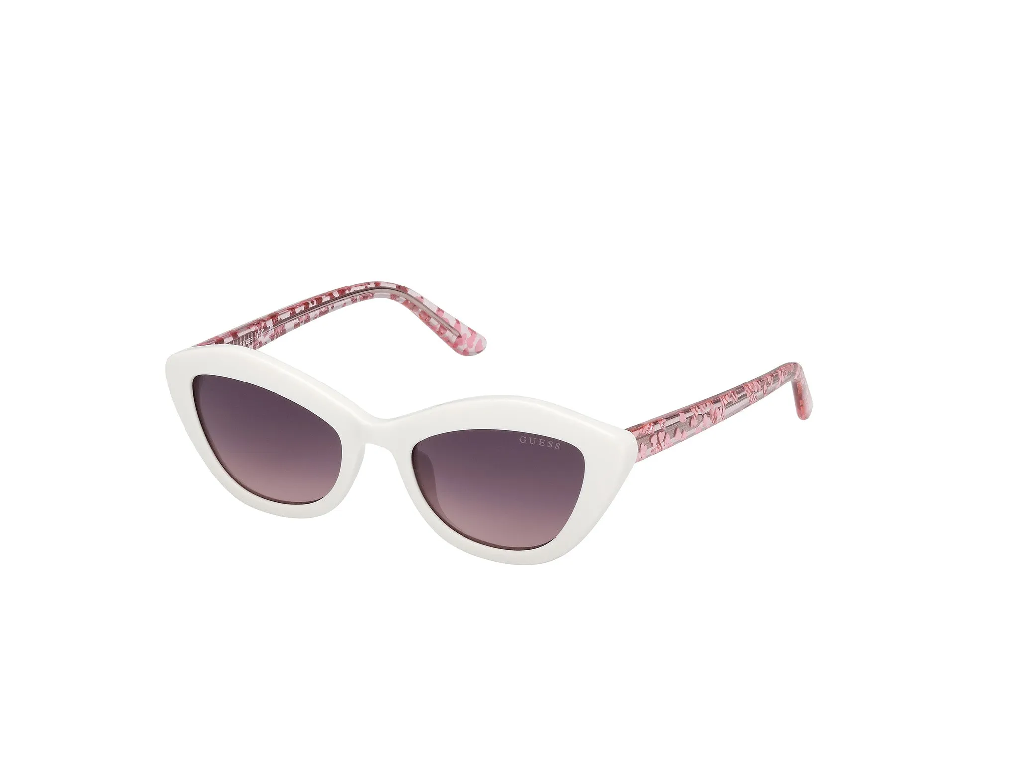 Guess GU00229 21B Occhiali da sole bambino Iniettato Avorio Fumo Geometrica Normale - immagine 1