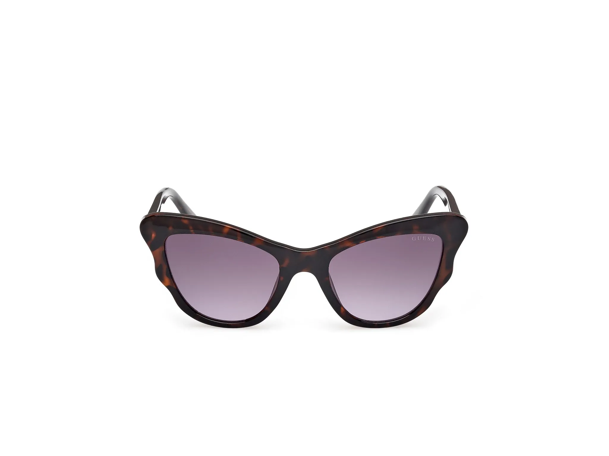 Guess GU00228 52Z Occhiali da sole Iniettato Havana Viola Cat Eye Normale - immagine 2