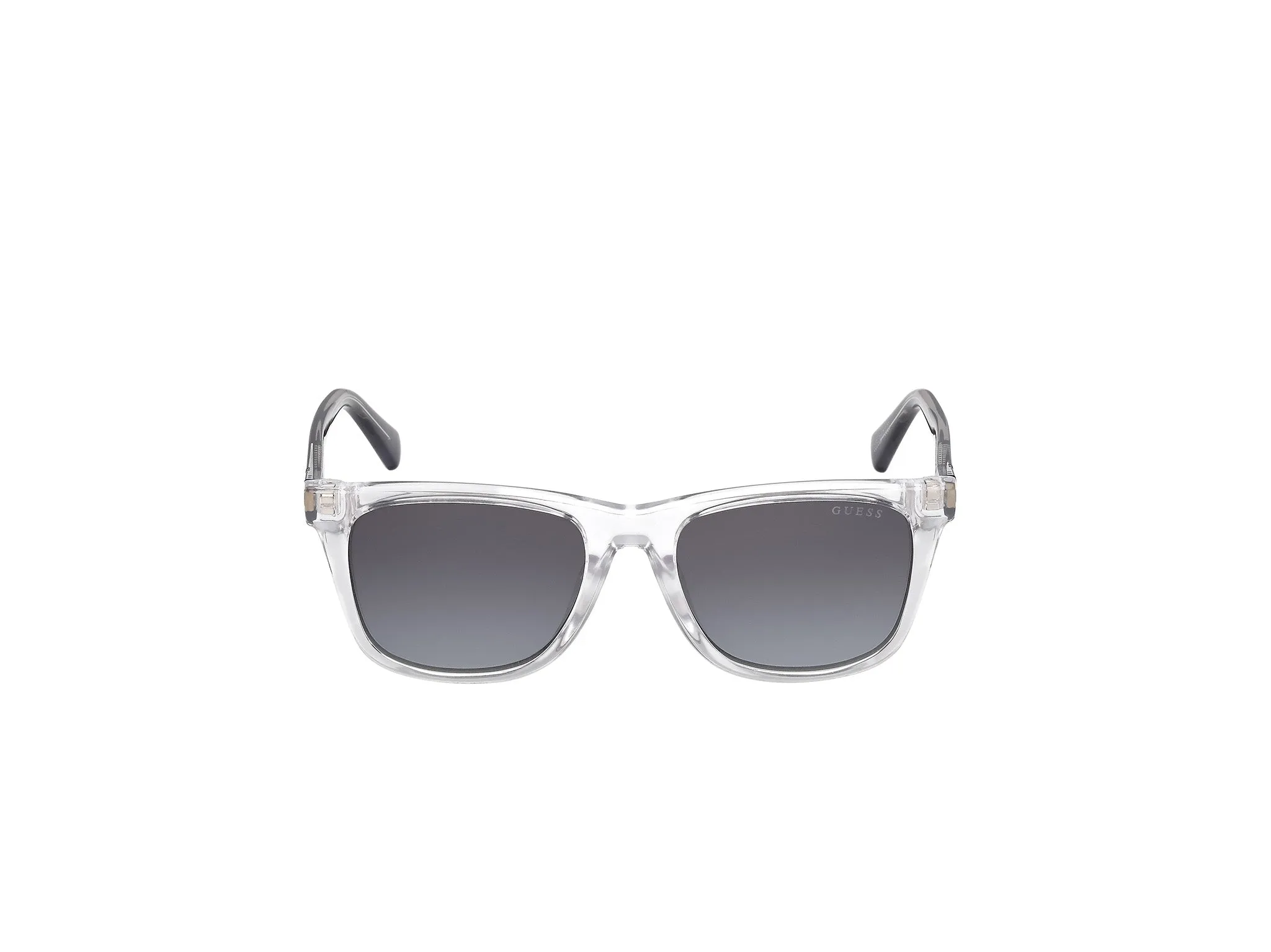 Guess GU00227 26B Occhiali da sole Iniettato Trasparente Fumo Squadrata Normale - immagine 2