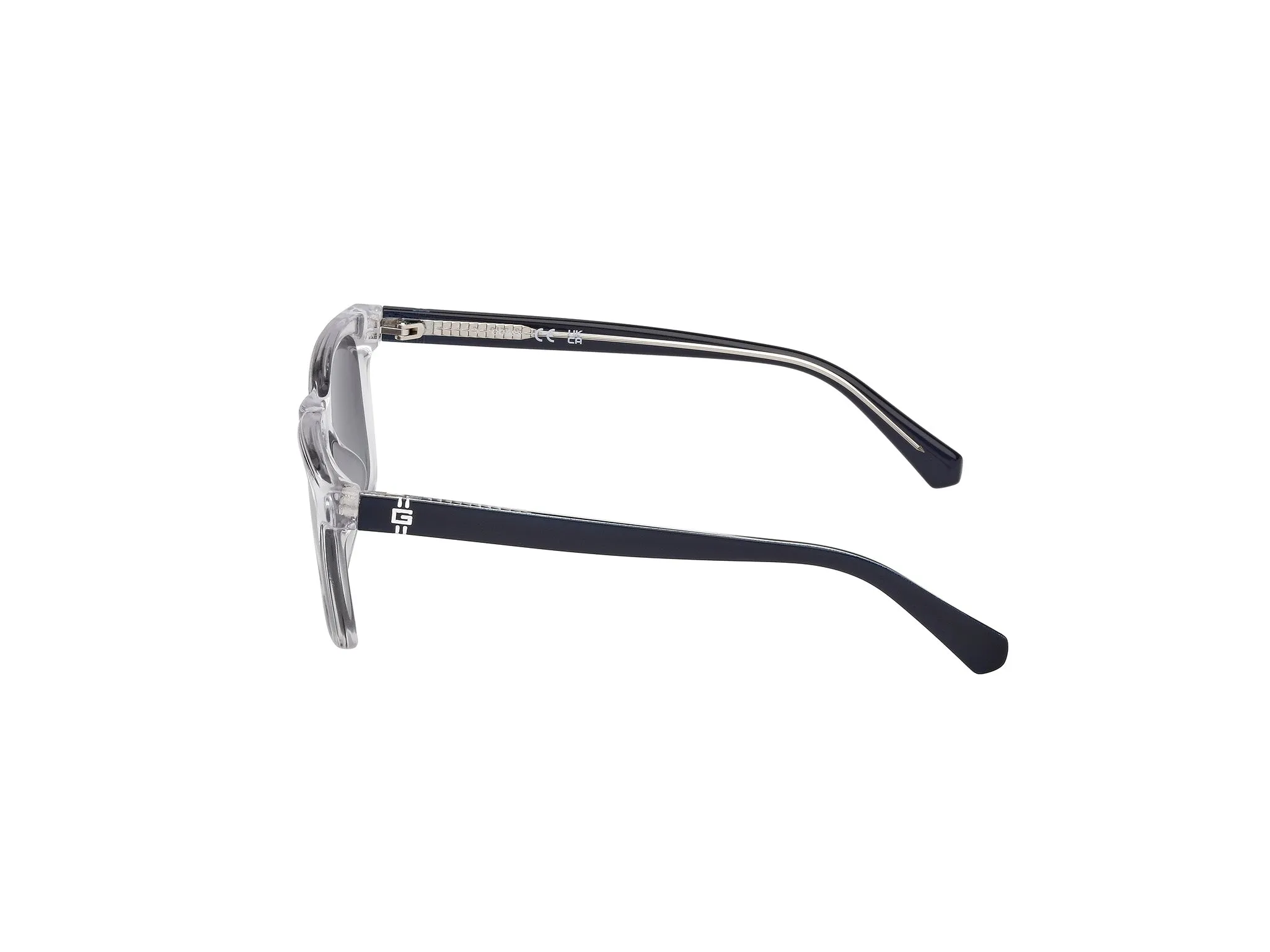 Guess GU00227 26B Occhiali da sole Iniettato Trasparente Fumo Squadrata Normale - immagine 3