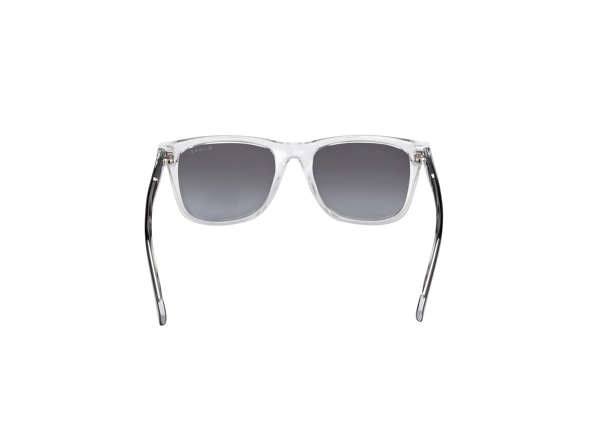 Guess GU00227 26B Occhiali da sole Iniettato Trasparente Fumo Squadrata Normale - immagine 4