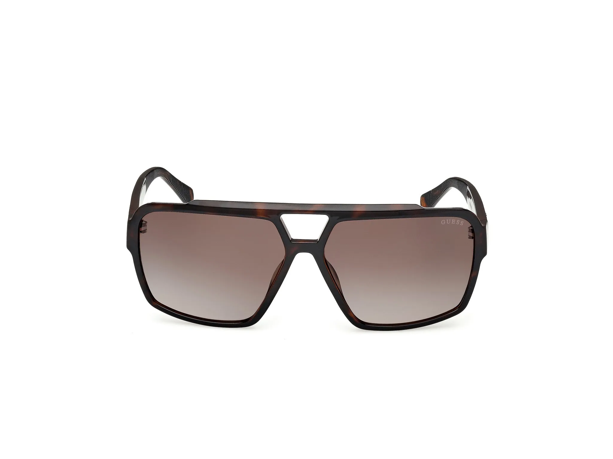 Guess GU00223 52F Occhiali da sole Iniettato Havana Marrone Squadrata Normale - immagine 2