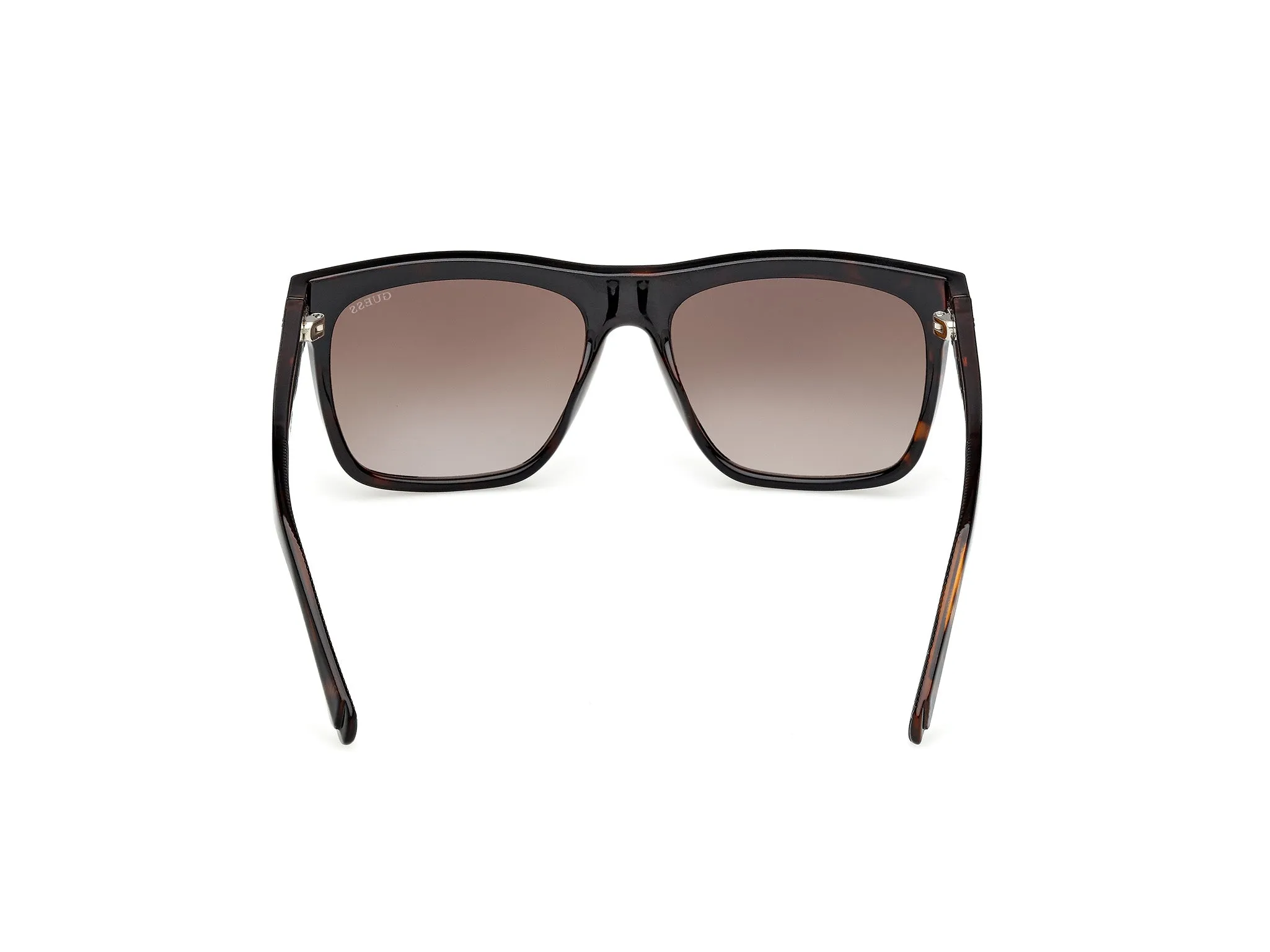 Guess GU00222 52F Occhiali da sole Iniettato Havana Marrone Squadrata Normale - immagine 4