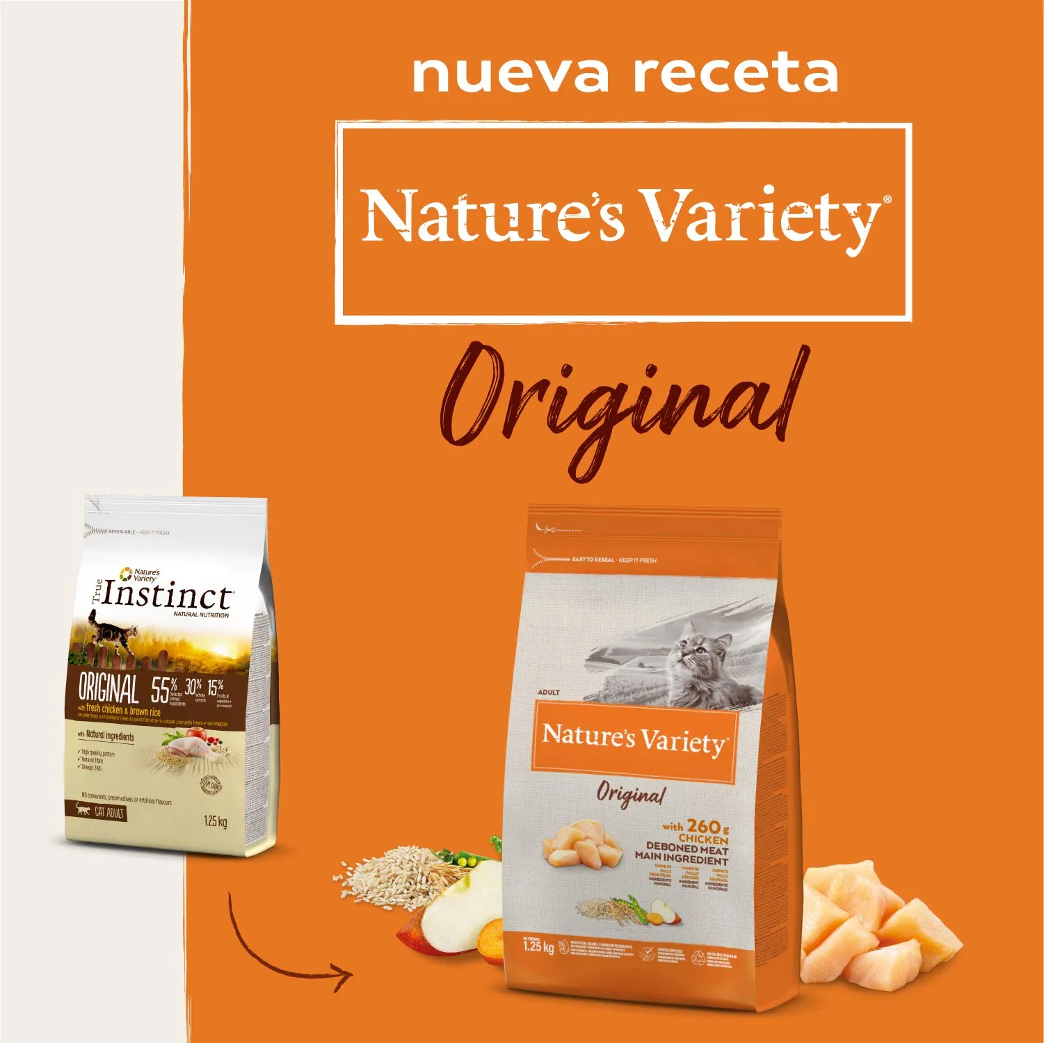 Nature's Variety Original, Cibo per Gatti Adulti con Pollo Disossato 7 Kg - immagine 10