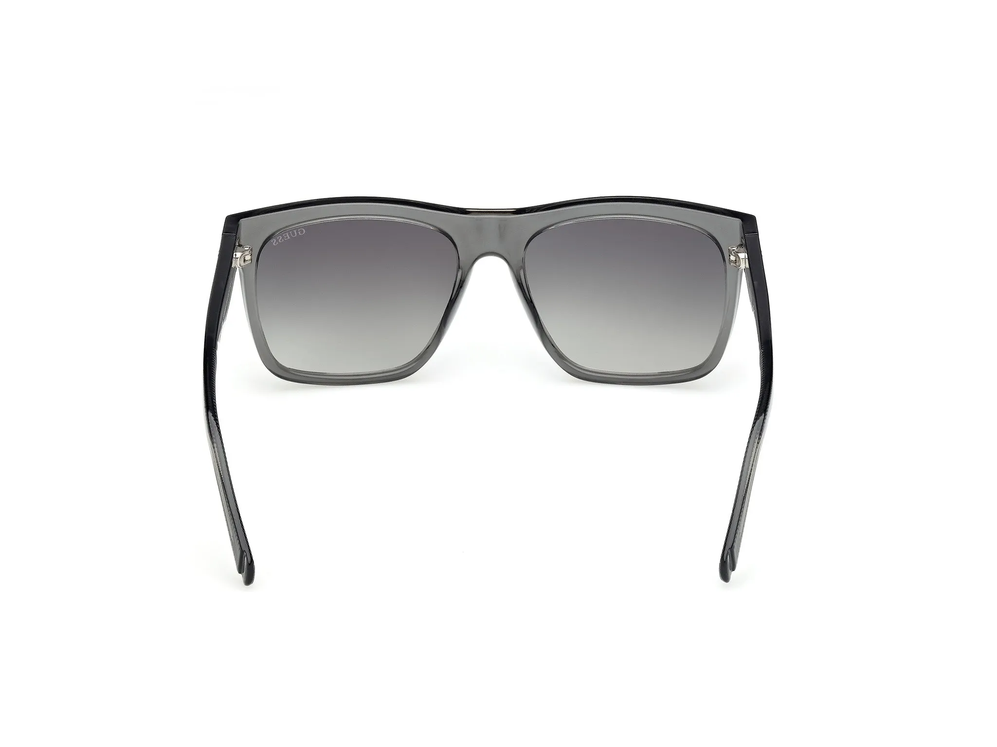 Guess GU00222 20B Occhiali da sole Iniettato Grigio Fumo Squadrata Normale - immagine 4