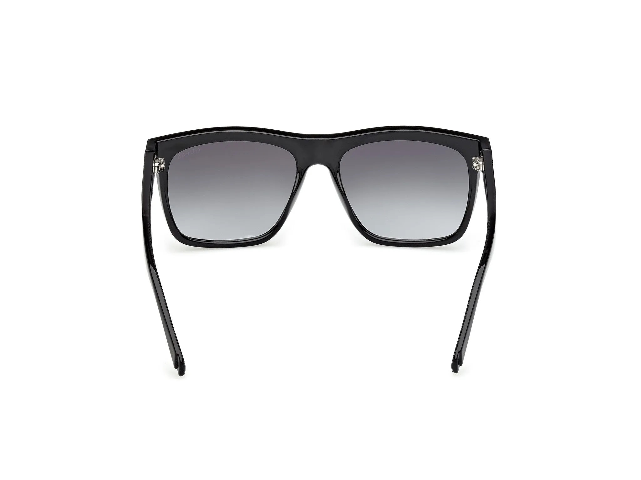 Guess GU00222 01B Occhiali da sole Iniettato Nero Fumo Squadrata Normale - immagine 4