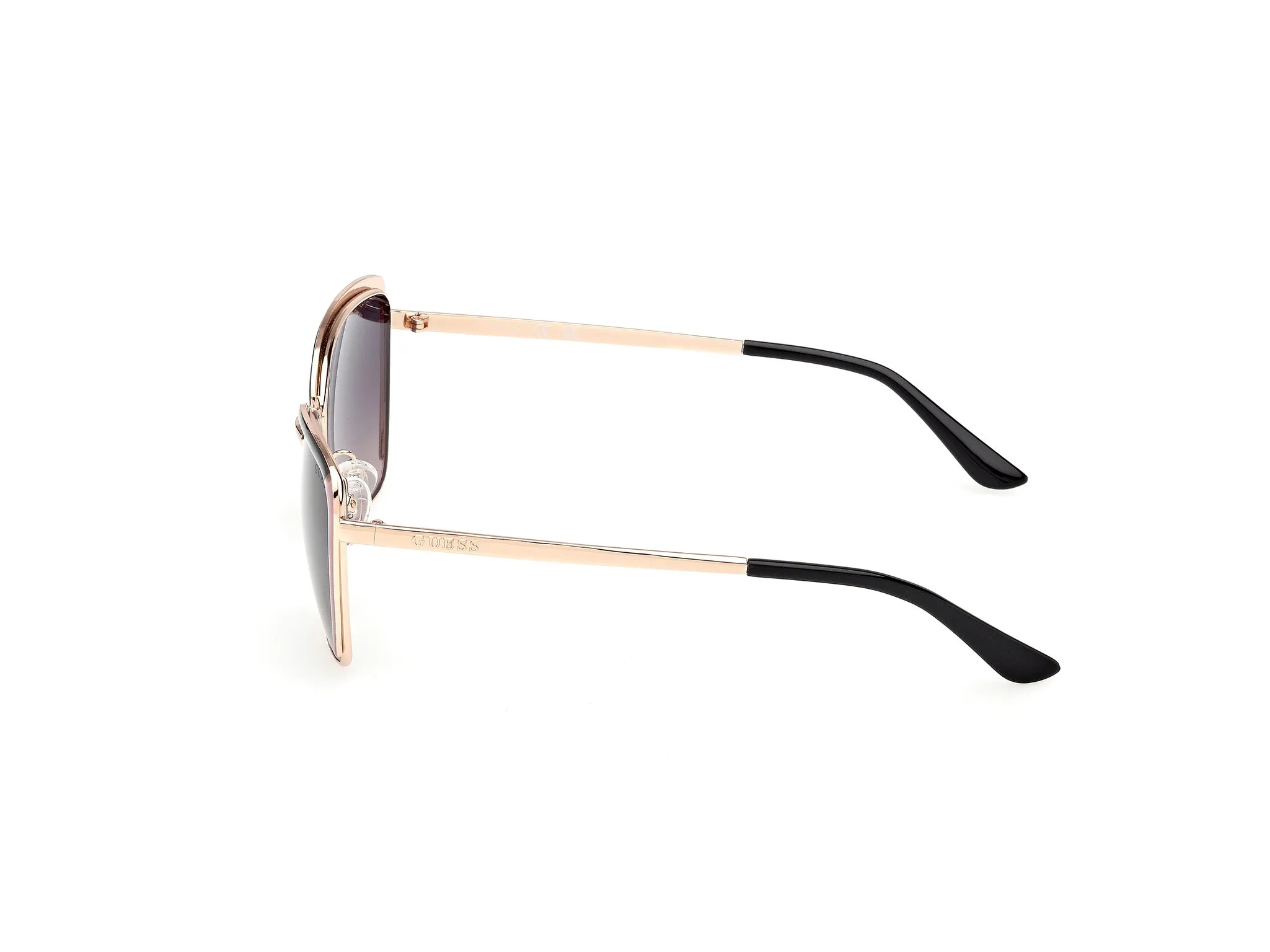 Guess GU00218 05B Occhiali da sole Metallo Oro Fumo Squadrata Normale - immagine 3