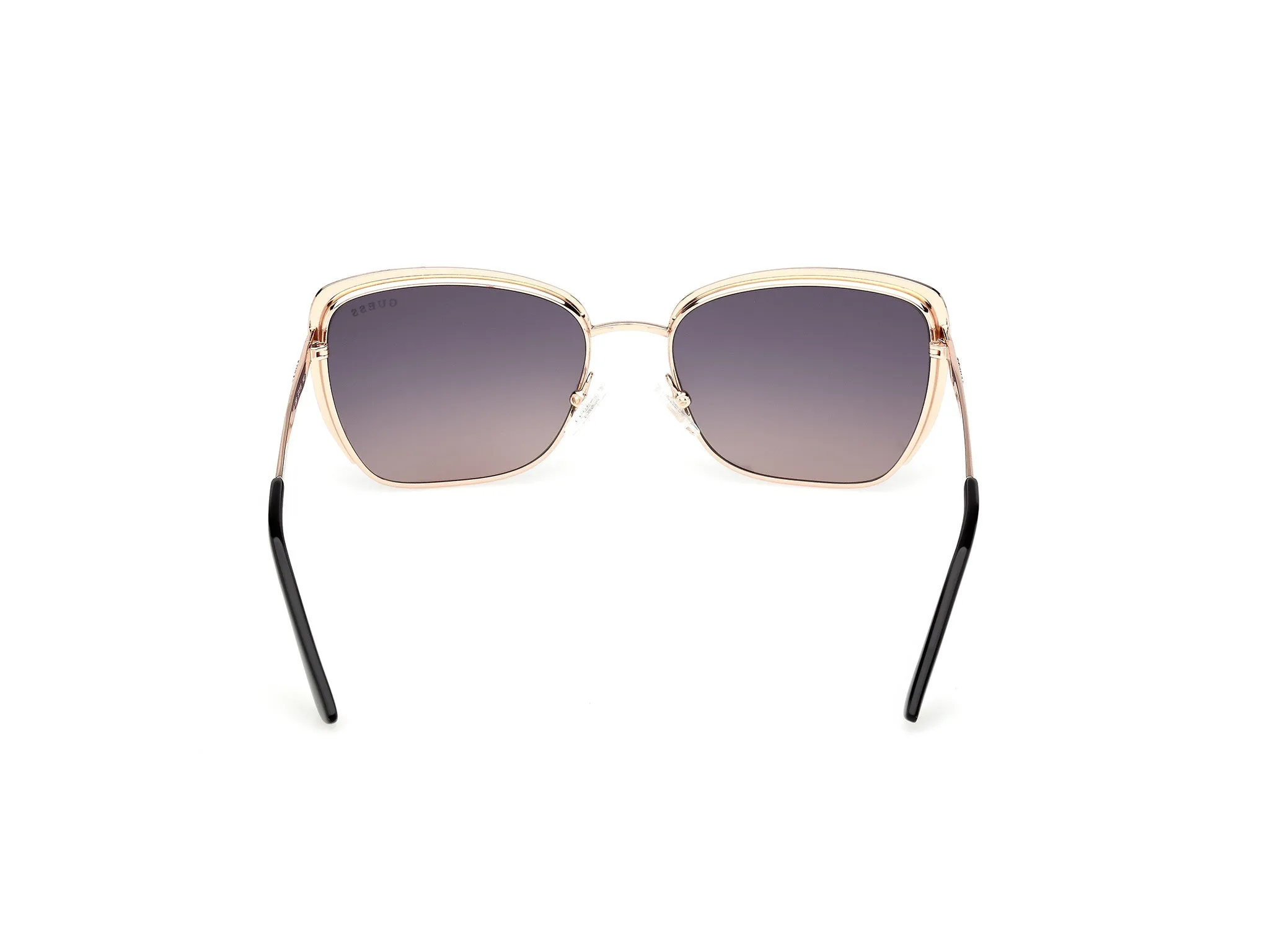 Guess GU00218 05B Occhiali da sole Metallo Oro Fumo Squadrata Normale - immagine 4