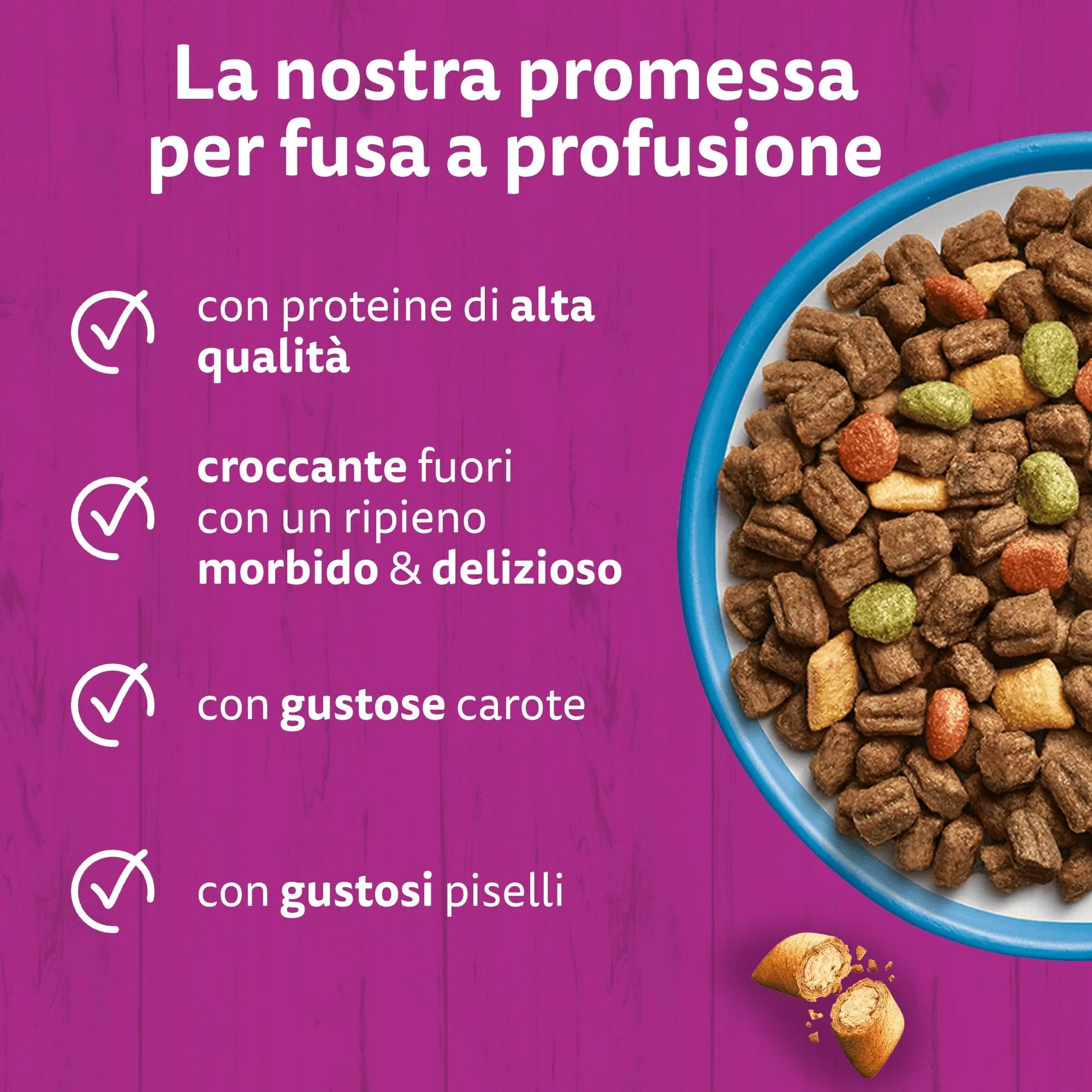 WHISKAS Cibo Secco per Gatti Adulti 300g con Tonno, confezione da 14 - immagine 5