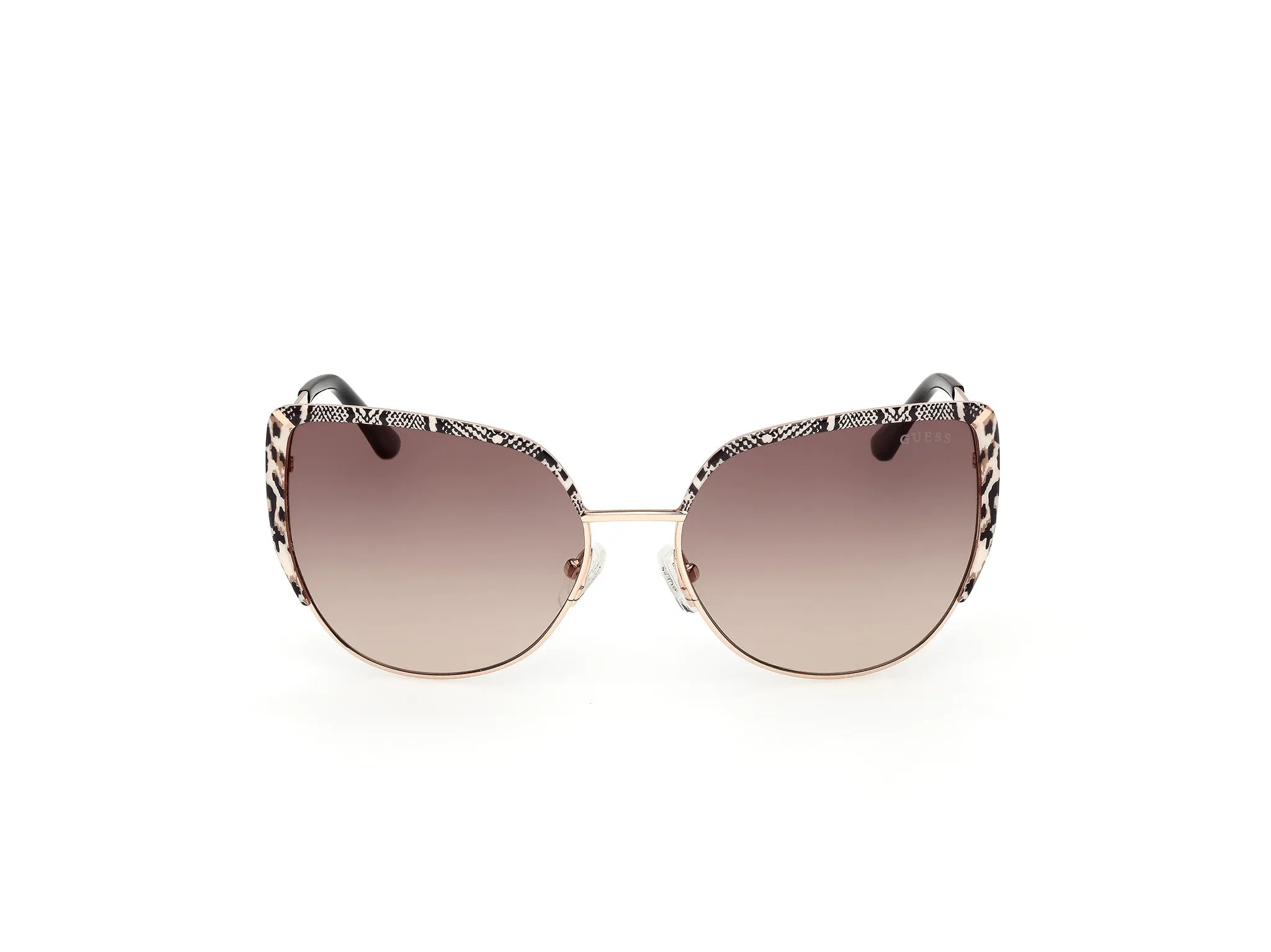 Guess GU00217 28F Occhiali da sole Metallo Oro Marrone Cat Eye Normale - immagine 2