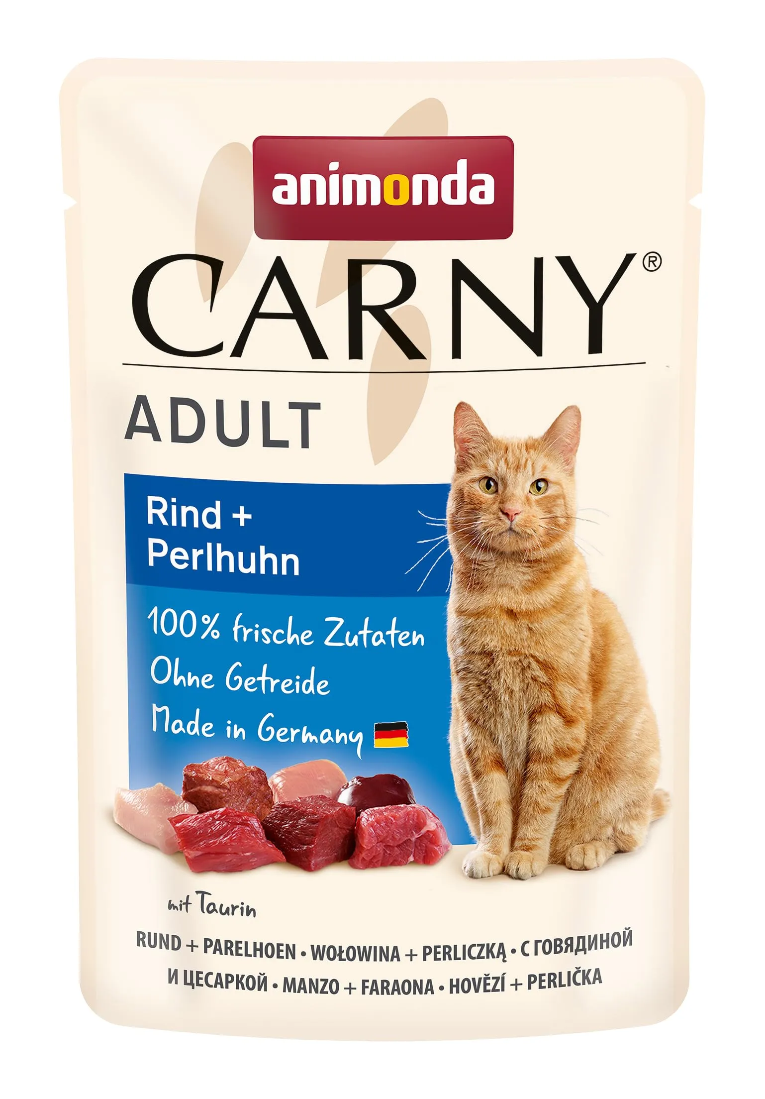 animonda Carny Adult, cibo umido per gatti, senza zucchero e senza cereali, Varietà Cuore Diversità della patria 8 x 85 g - immagine 7