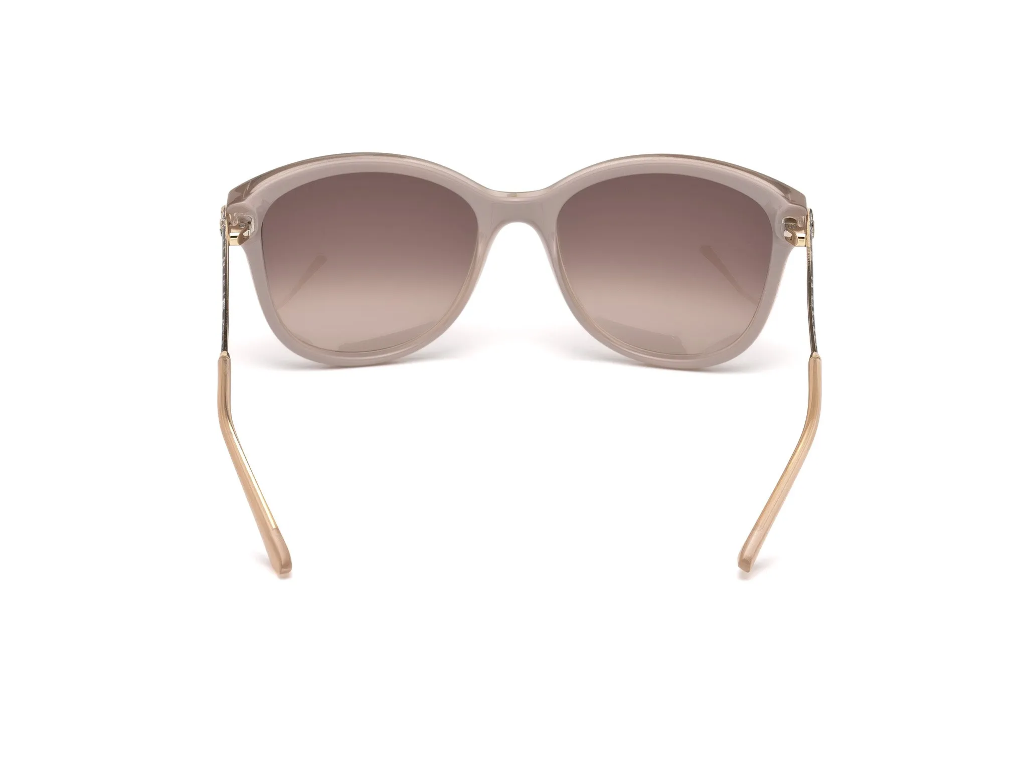 Guess GU7469 57F Occhiali da sole Beige Marrone Geometrica Normale - immagine 4