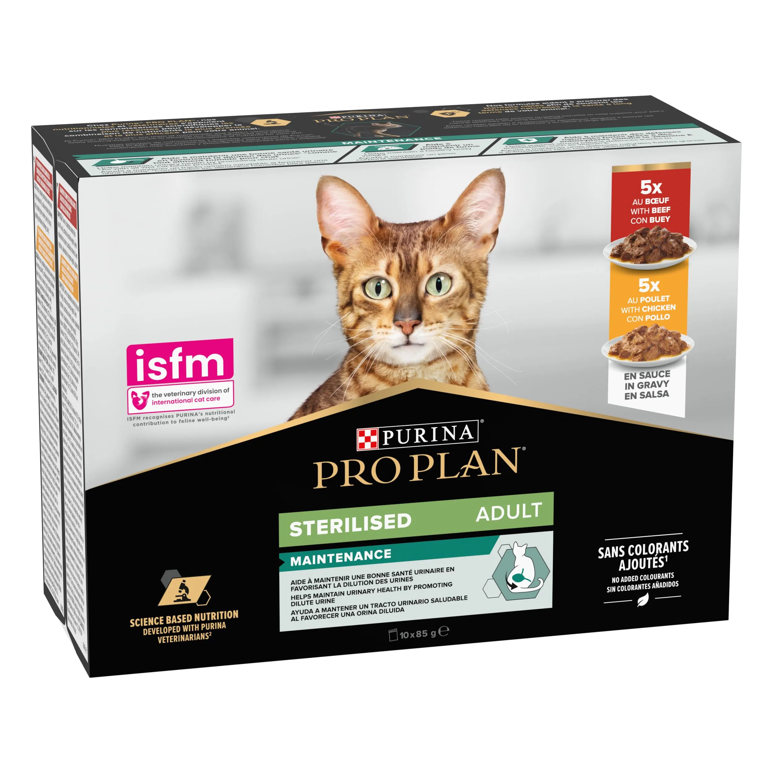 PRO PLAN Adulto Sterilizzato Manzo Pollo 10x85g - immagine 3