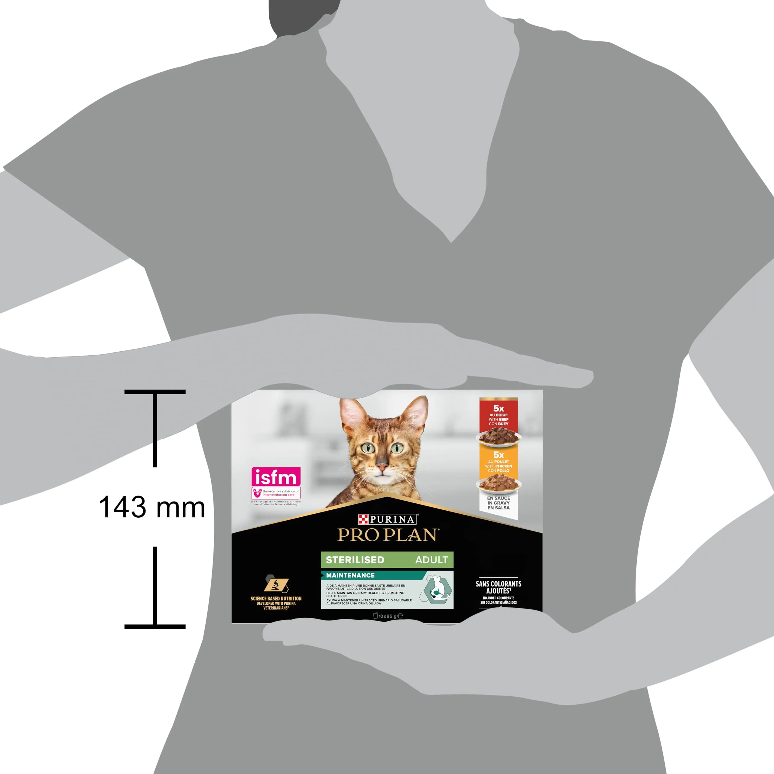 PRO PLAN Adulto Sterilizzato Manzo Pollo 10x85g - immagine 4
