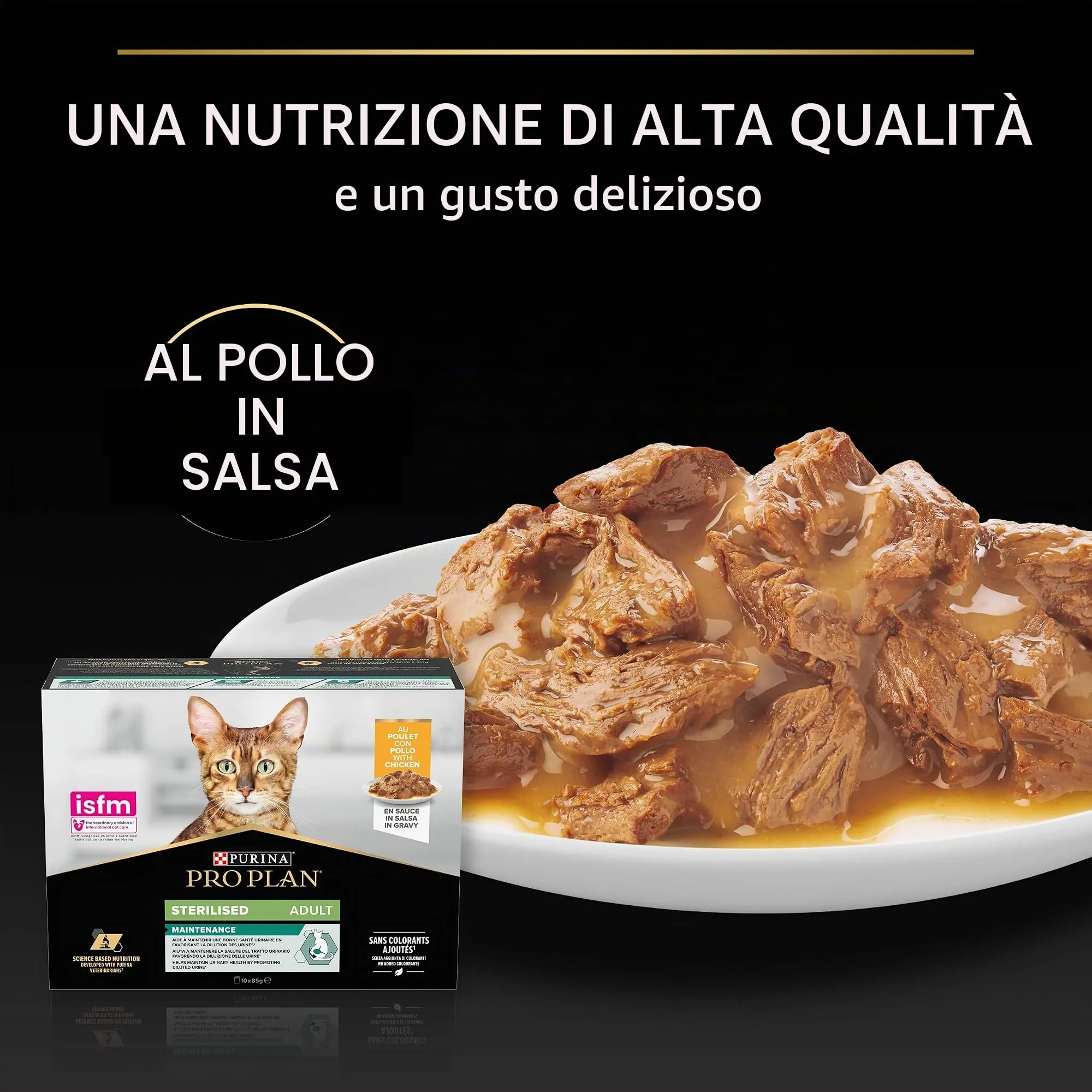 PRO PLAN Adulto Sterilizzato Manzo Pollo 10x85g - immagine 7