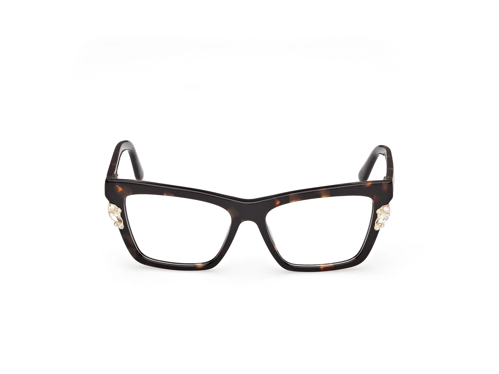 Guess by Marciano GM50048 52 Montature da vista Acetato Havana Squadrata Normale - immagine 2