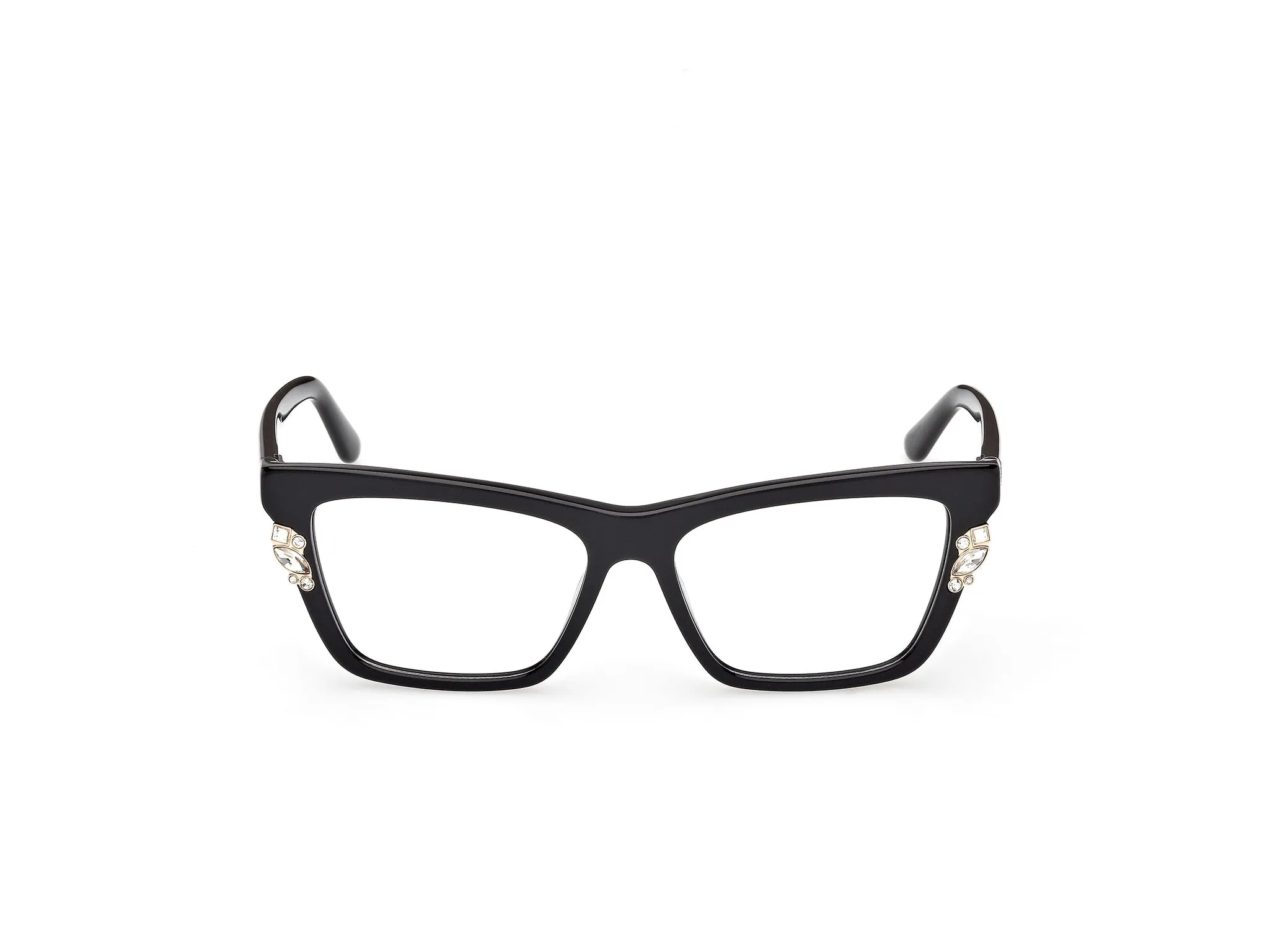 Guess by Marciano GM50048 1 Montature da vista Acetato Nero Squadrata Normale - immagine 2