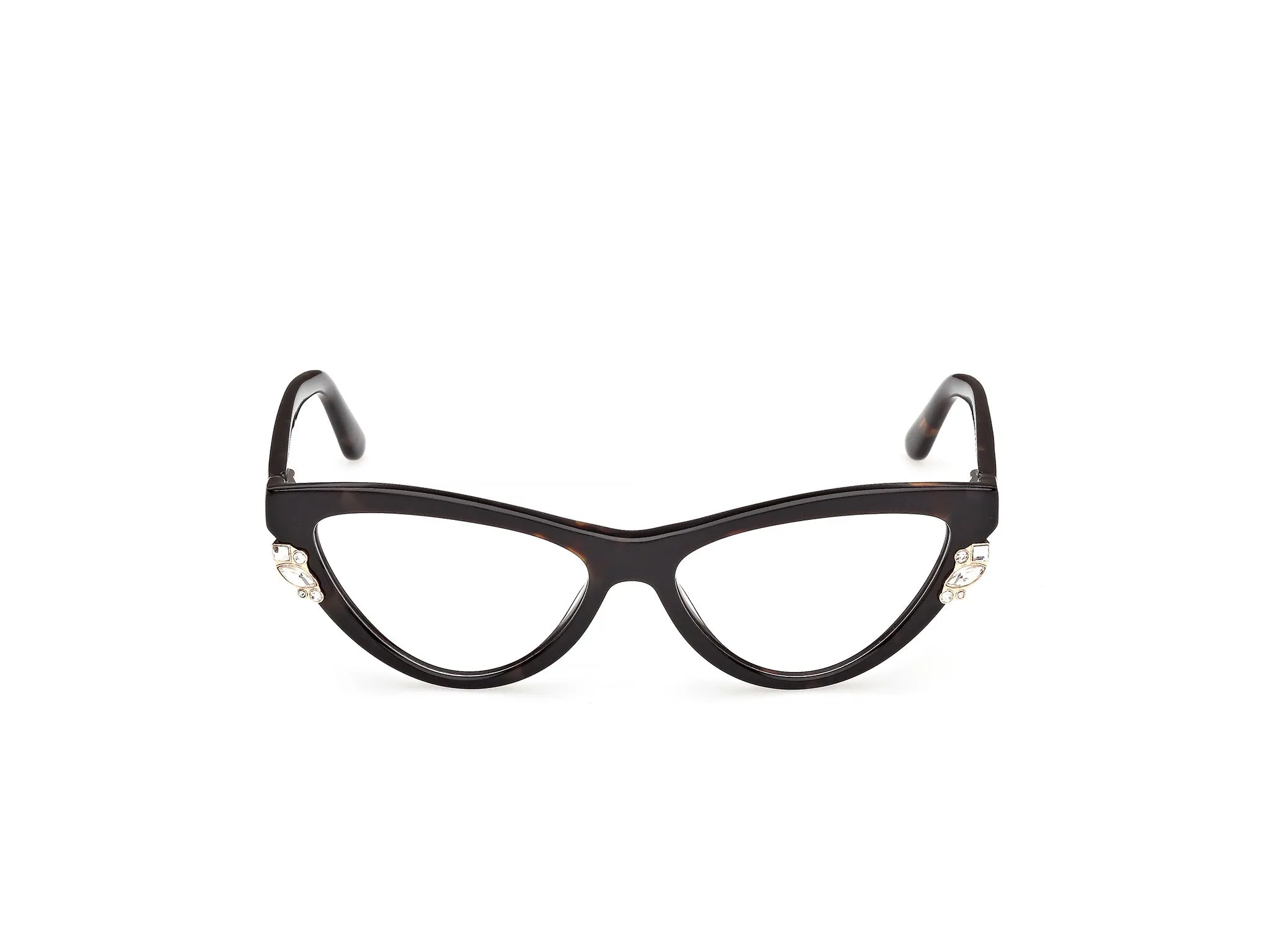 Guess by Marciano GM50047 52 Montature da vista Acetato Havana Cat Eye Normale - immagine 2