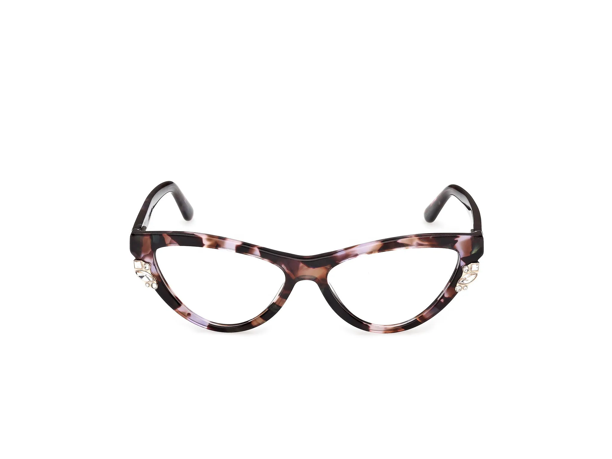 Guess by Marciano GM50047 83 Montature da vista Acetato Havana Cat Eye Normale - immagine 2