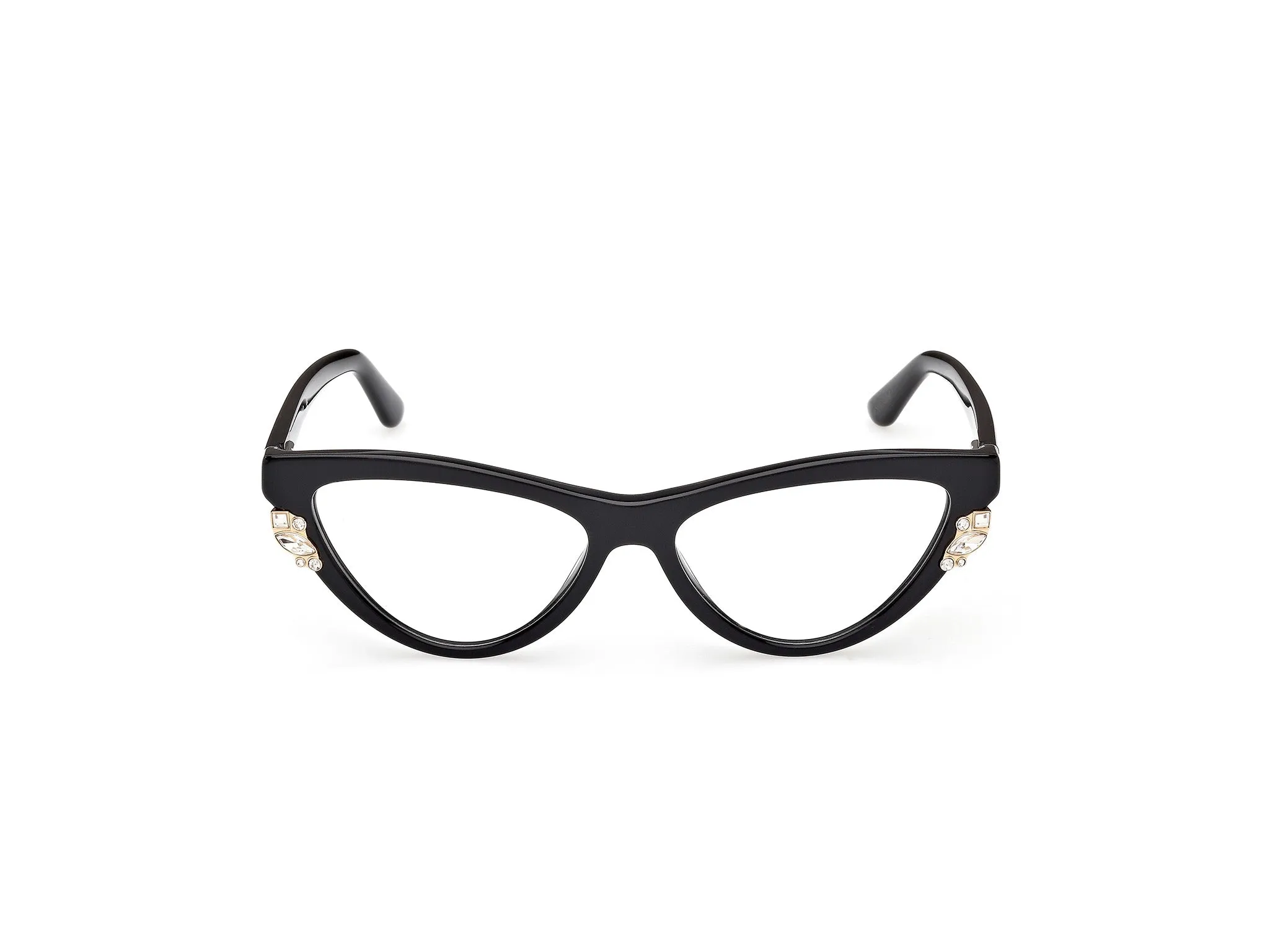Guess by Marciano GM50047 1 Montature da vista Acetato Nero Cat Eye Normale - immagine 2