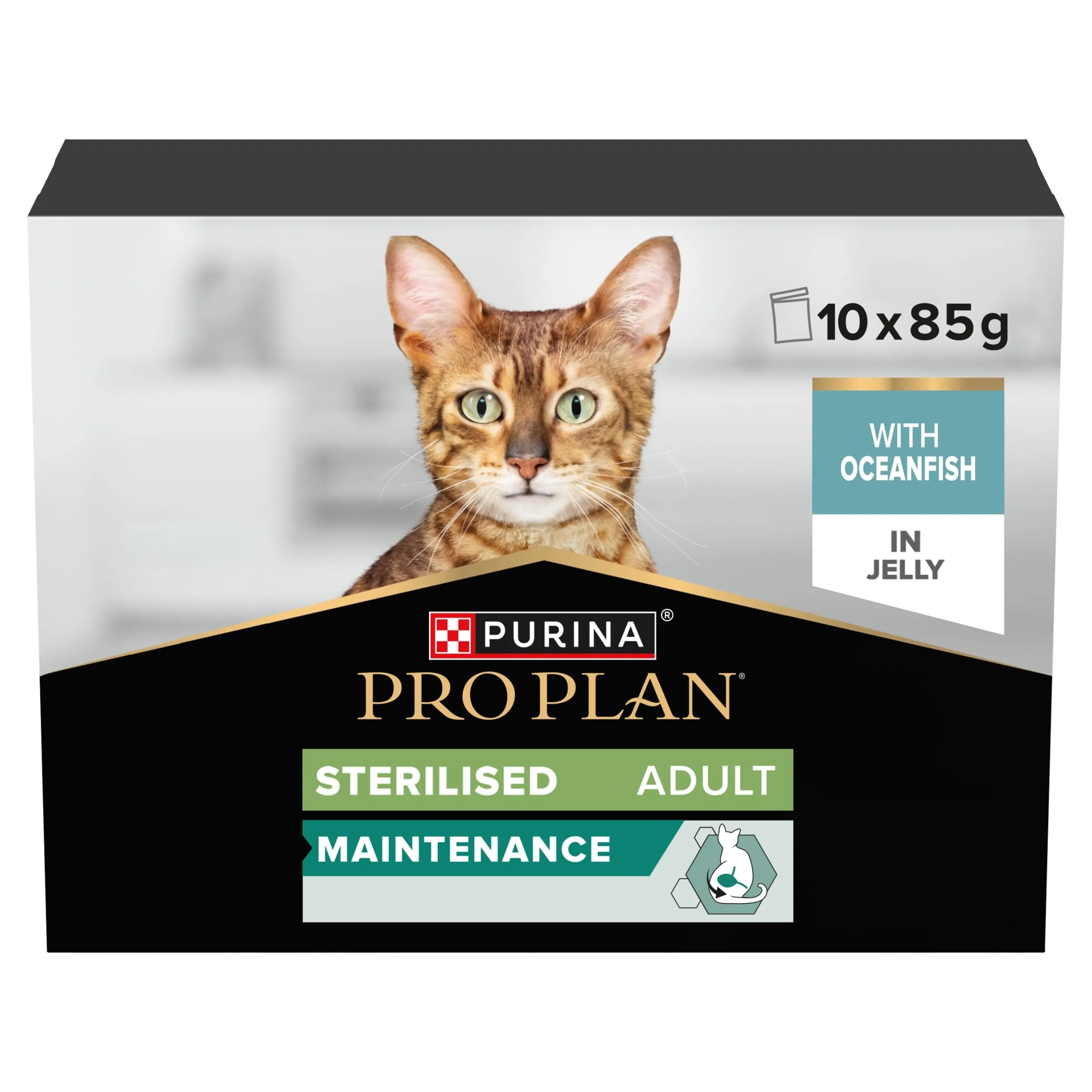 PURINA PRO PLAN Cibo Umido per Gatti Adulti Sterilizzati, 40 Bustine da 85g - immagine 1