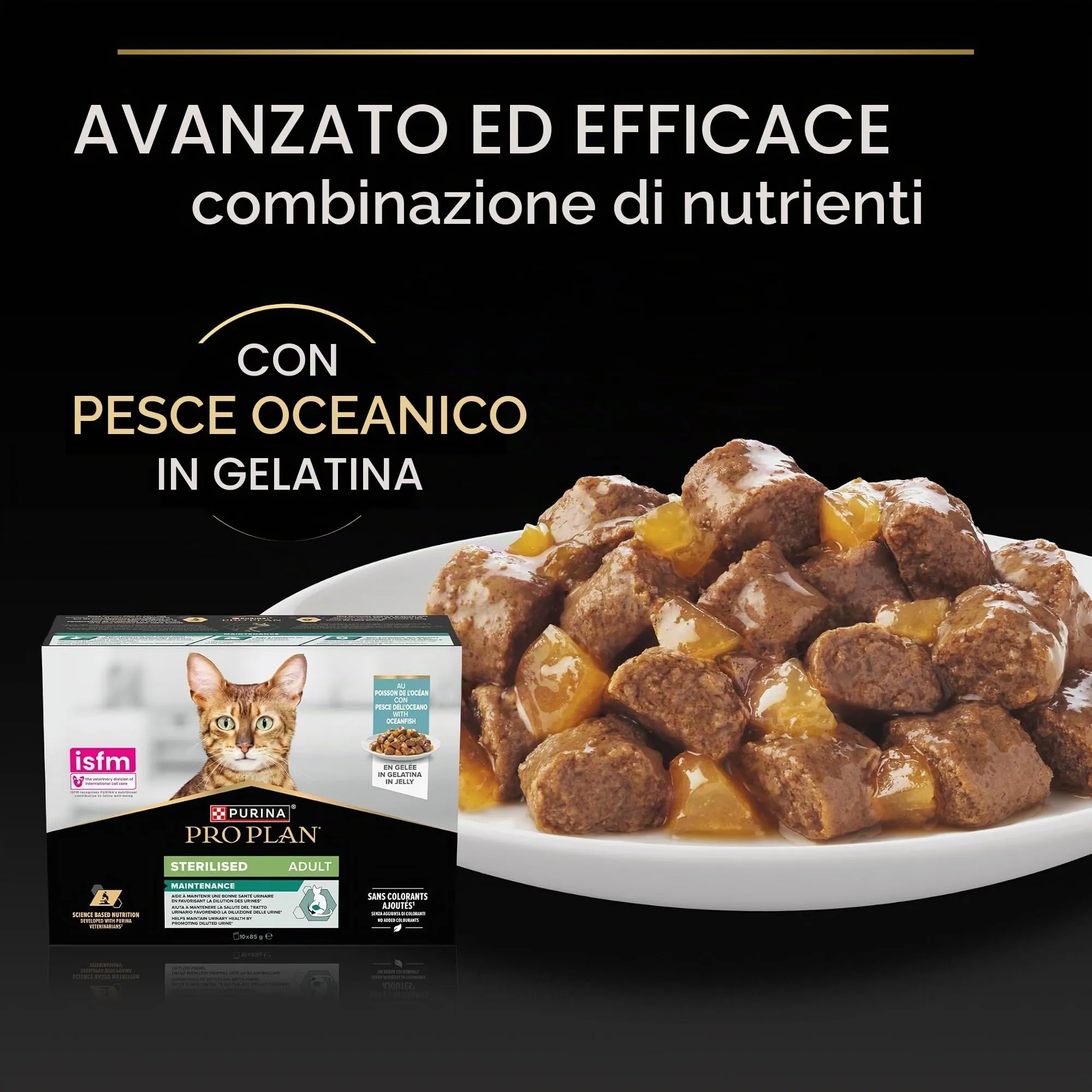 PURINA PRO PLAN Cibo Umido per Gatti Adulti Sterilizzati, 40 Bustine da 85g - immagine 8