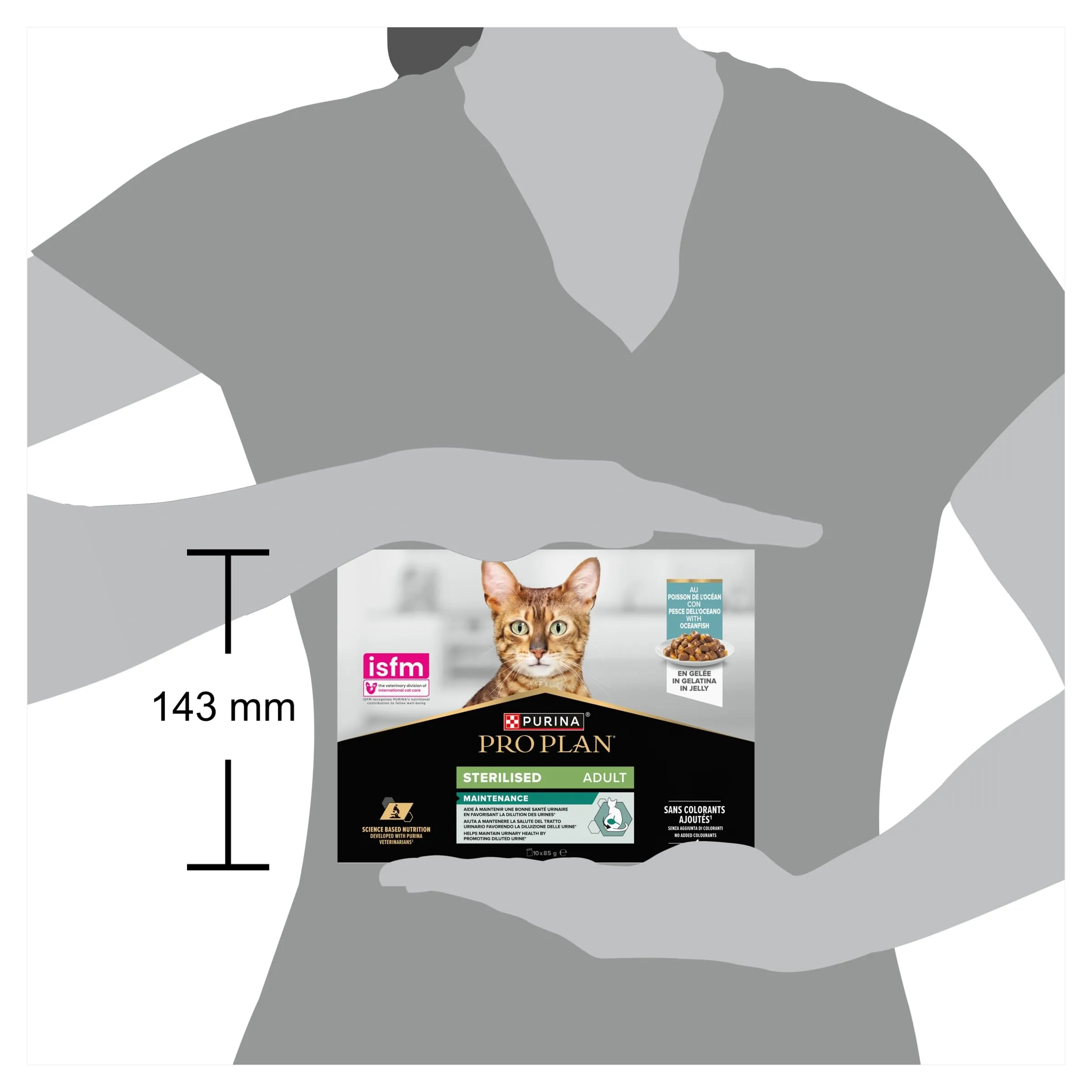 PURINA PRO PLAN Cibo Umido per Gatti Adulti Sterilizzati, 40 Bustine da 85g - immagine 12