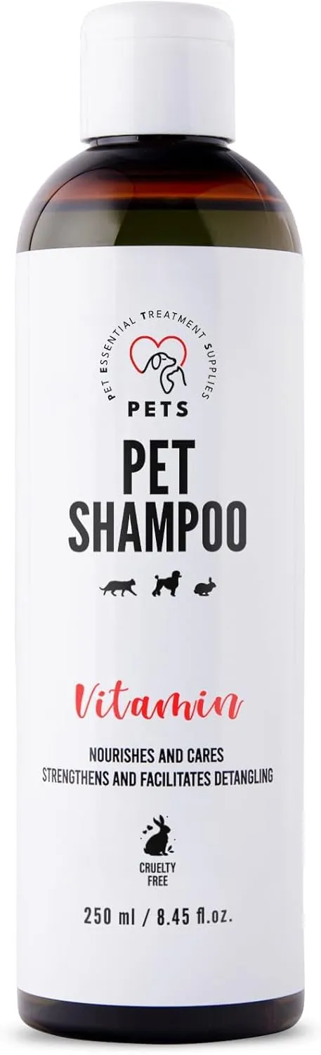Shampoo per cani e gatti – Shampoo per cani per lucentezza e cura – Ideale per pelo e pelle sensibili – 250 ml - immagine 1