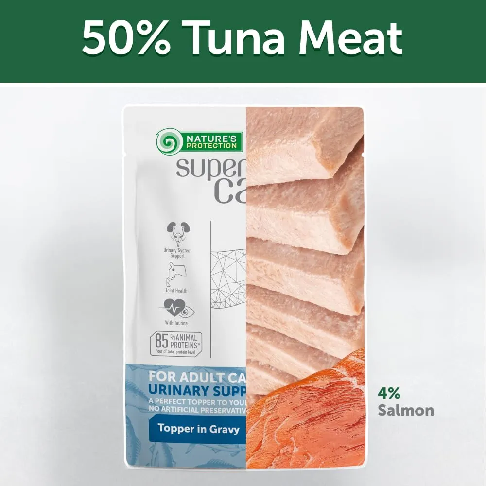 Nature's Protection Superior Care Umido gatti, Tonno e salmone 24 x 70 g - immagine 8
