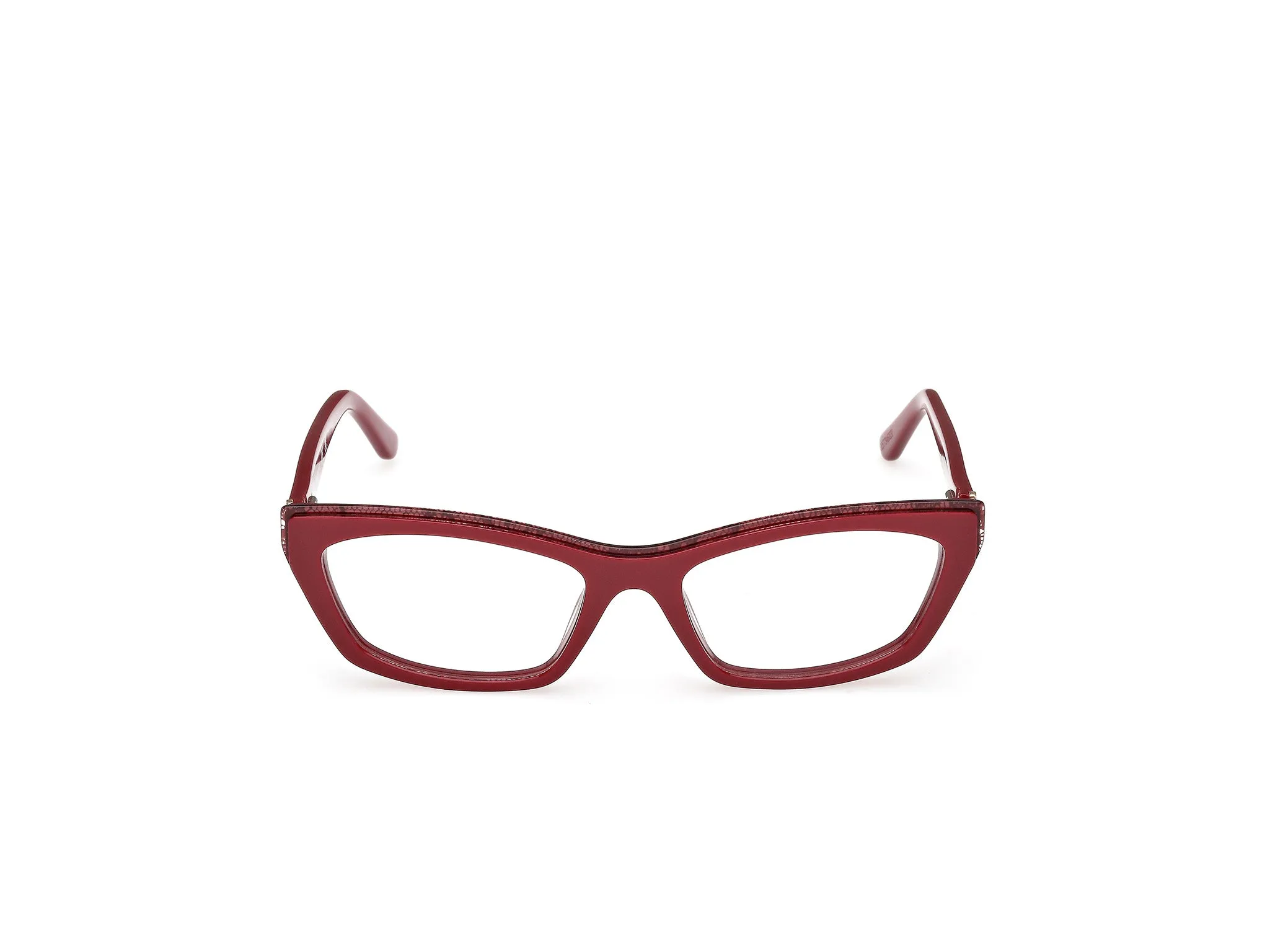 Guess by Marciano GM50043 71 Montature da vista Acetato Bordeaux Squadrata Normale - immagine 2