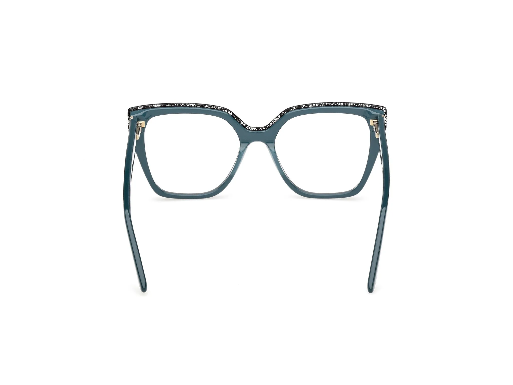Guess by Marciano GM50042 89 Montature da vista Acetato Turchese Squadrata Normale - immagine 4
