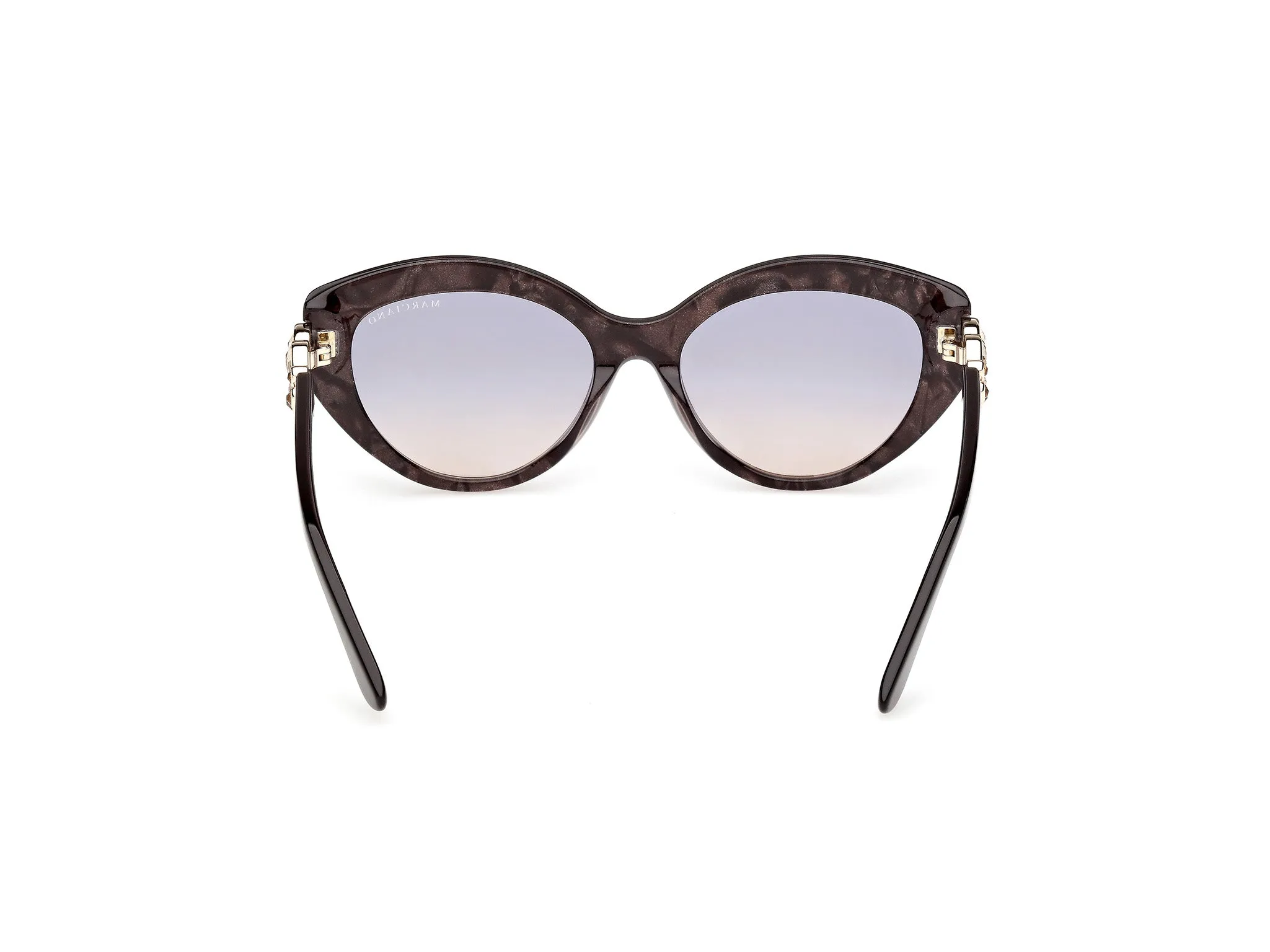 Guess by Marciano GM00033 50W Occhiali da sole Acetato Marrone Blu Cat Eye Normale - immagine 4