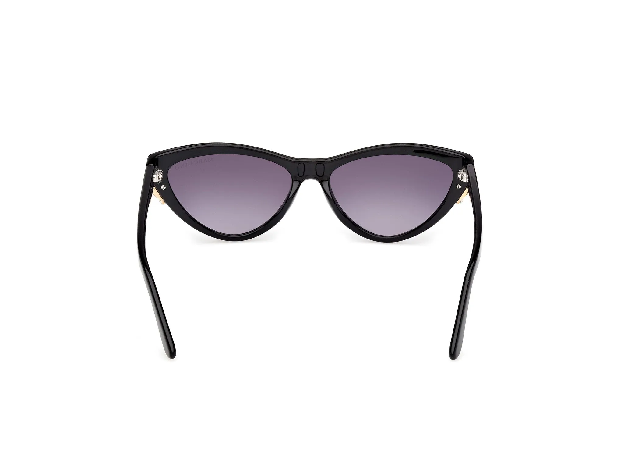 Guess by Marciano GM00031 01B Occhiali da sole Acetato Nero Fumo Cat Eye Normale - immagine 4