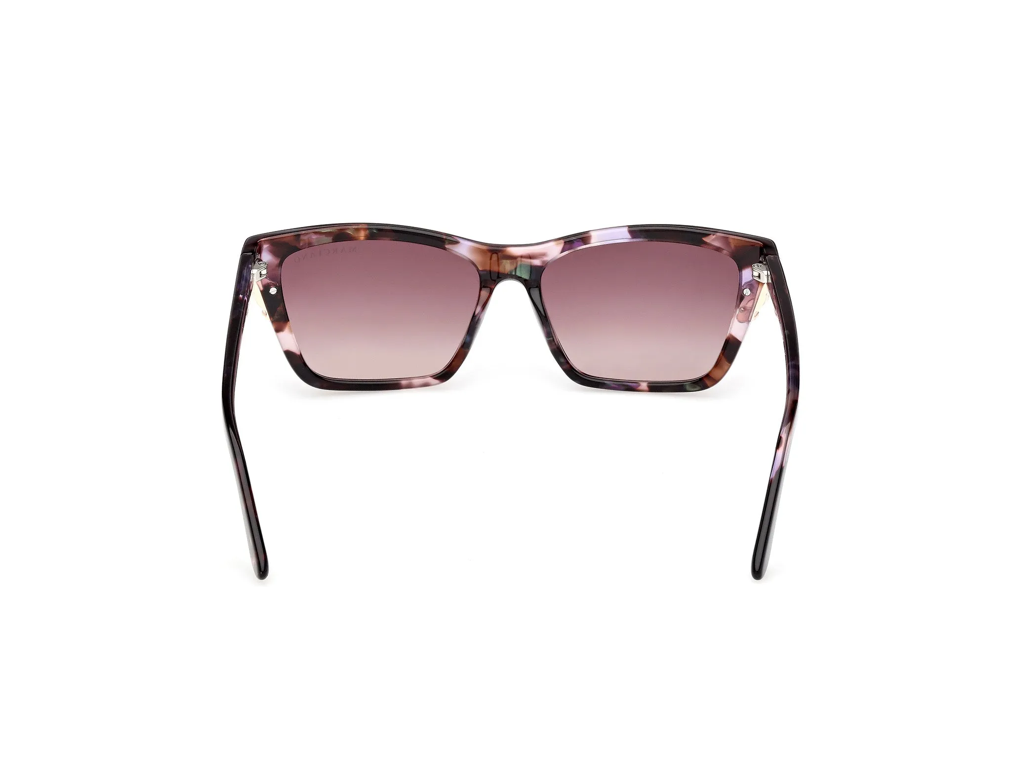 Guess by Marciano GM00030 83T Occhiali da sole Acetato Havana Bordeaux Squadrata Normale - immagine 4