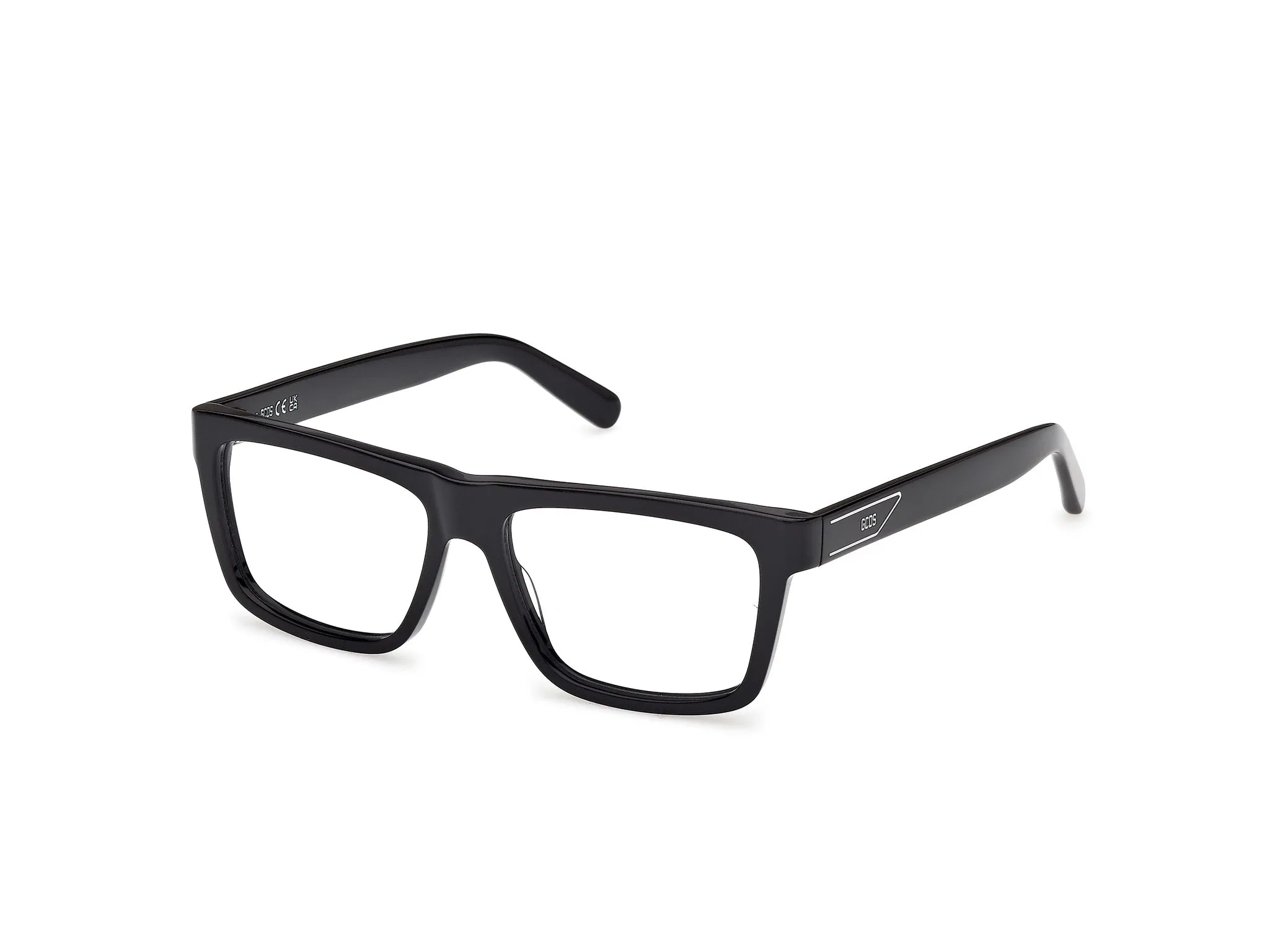 GCDS GD5050 1 Montature da vista Acetato Nero Squadrata Normale - immagine 1