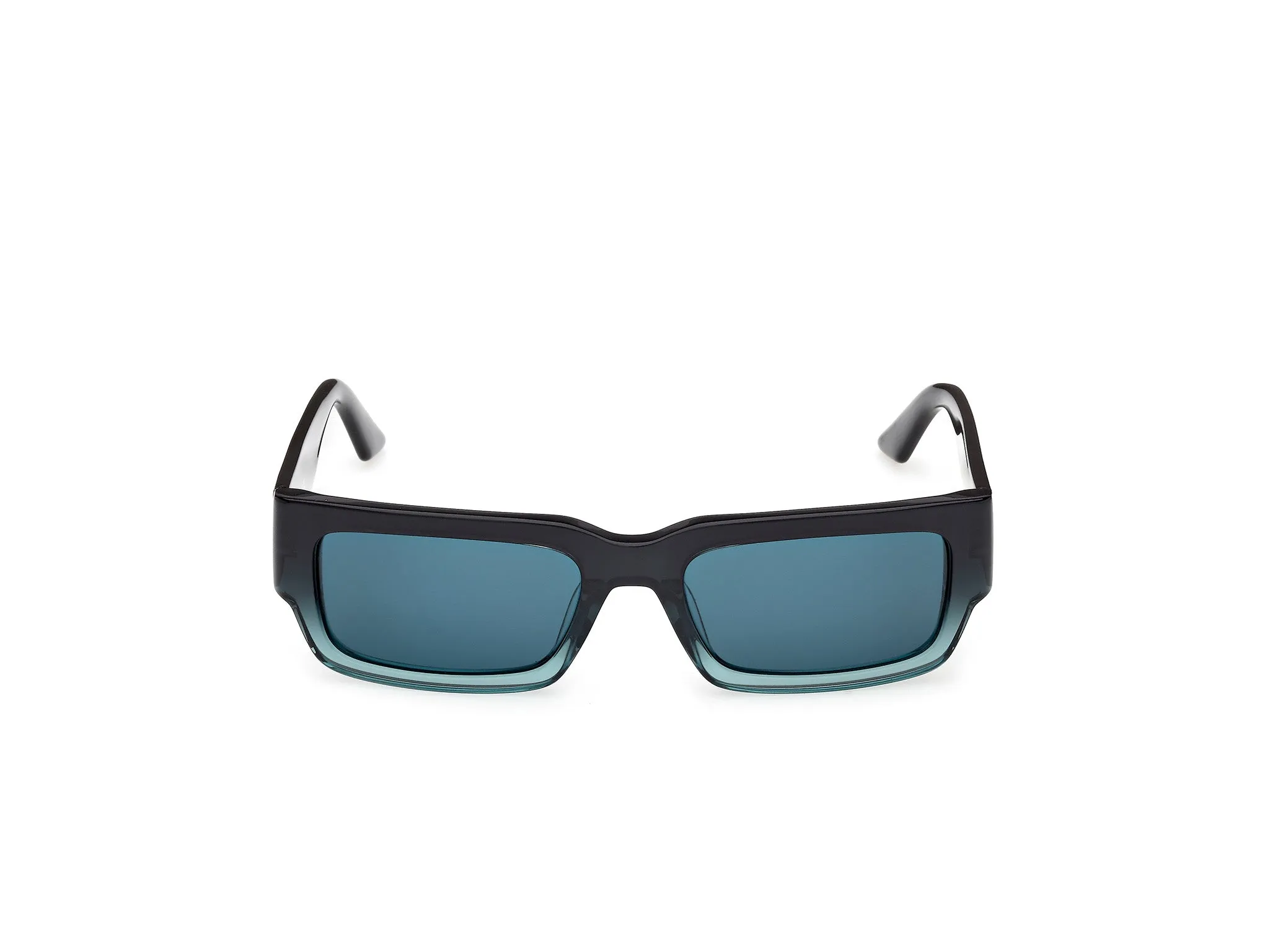 GCDS GD0068 89N Occhiali da sole Acetato Turchese Verde Squadrata Normale - immagine 2