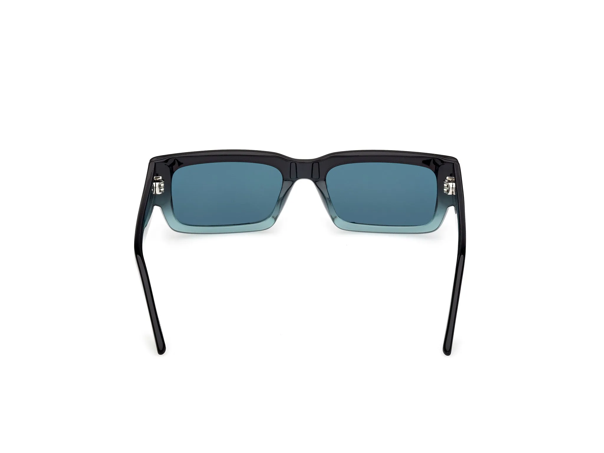 GCDS GD0068 89N Occhiali da sole Acetato Turchese Verde Squadrata Normale - immagine 4