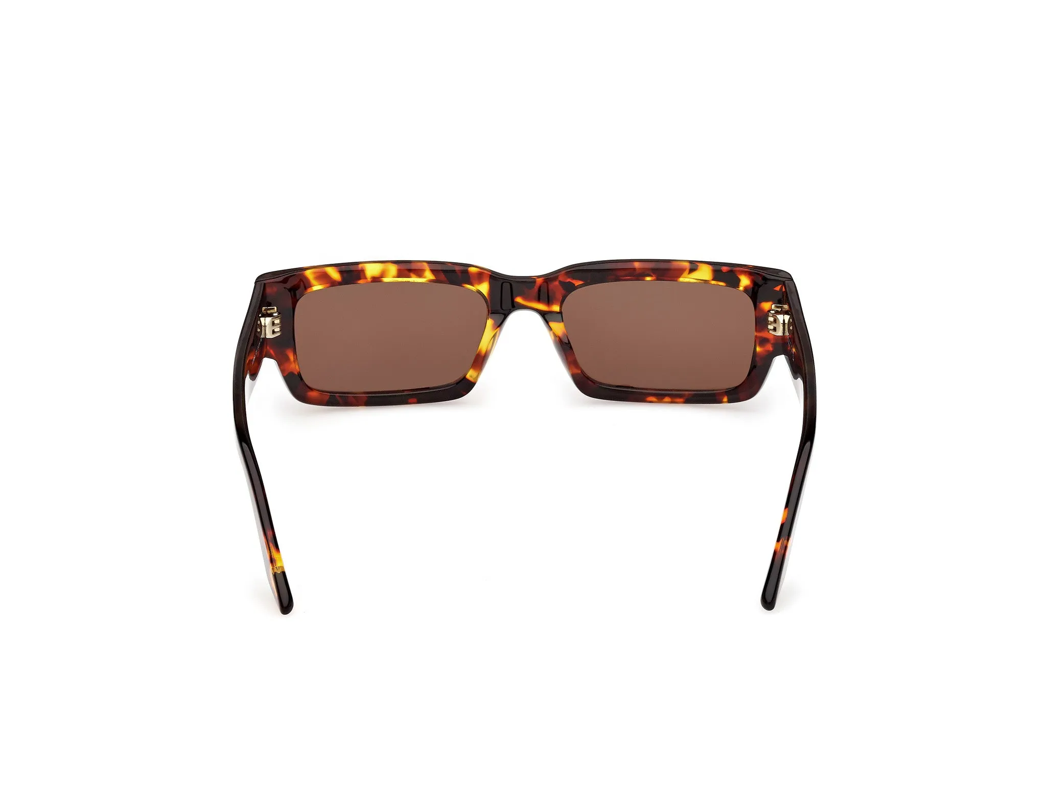 GCDS GD0068 52E Occhiali da sole Acetato Havana Marrone Squadrata Normale - immagine 4