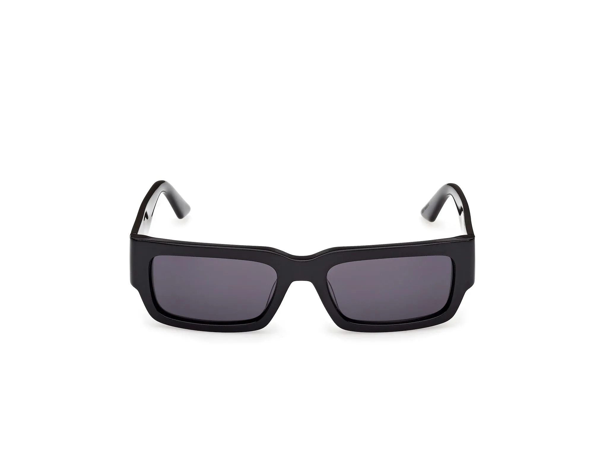 GCDS GD0068 01A Occhiali da sole Acetato Nero Fumo Squadrata Normale - immagine 2