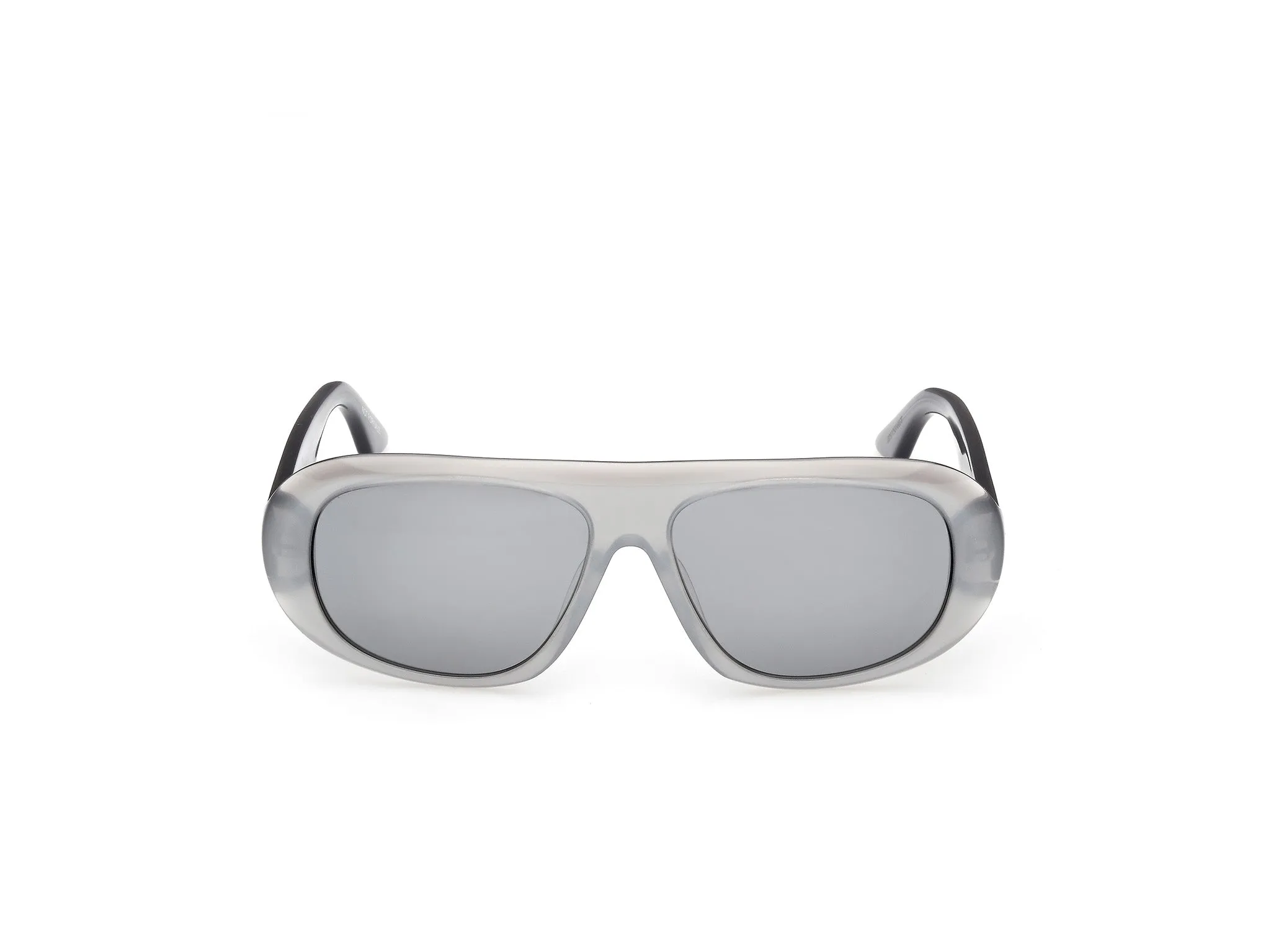 GCDS GD0067 GIULIANO 20C Occhiali da sole Acetato Grigio Fumo Squadrata Normale - immagine 2