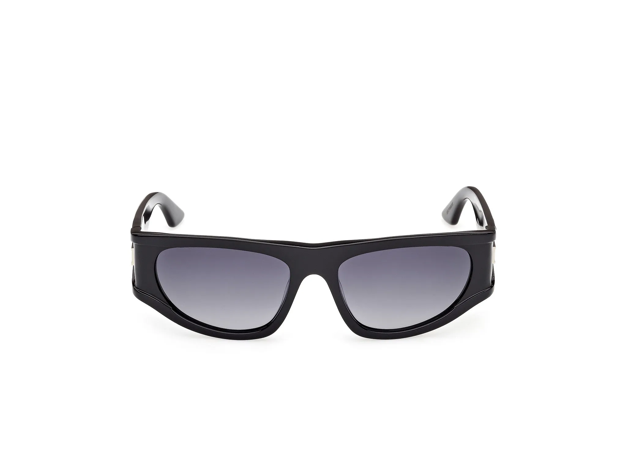 GCDS GD0066 01B Occhiali da sole Acetato Nero Fumo Rotonda Normale - immagine 2