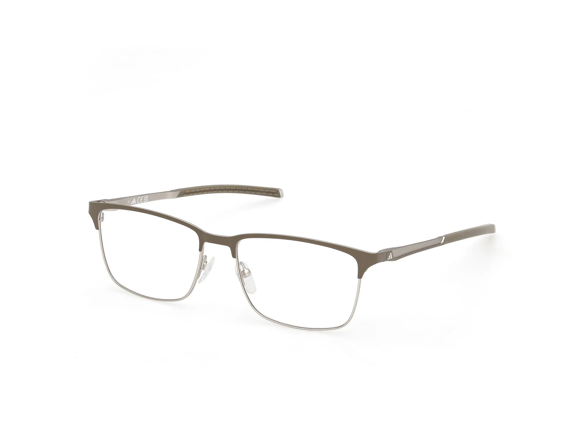 Adidas Sport SP5106 49 Montature da vista Metallo Marrone Squadrata Normale - immagine 1