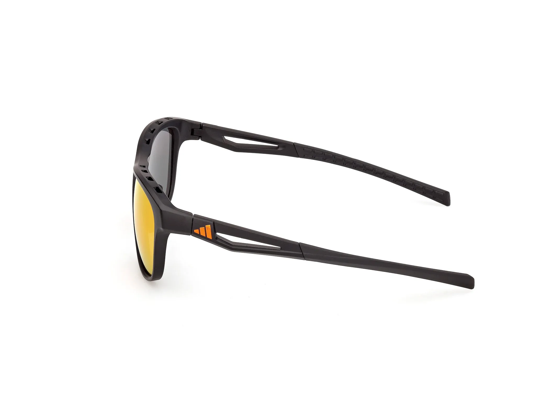 Adidas Sport SP0118 02L Occhiali da sole Iniettato Nero Roviex Squadrata Normale - immagine 3