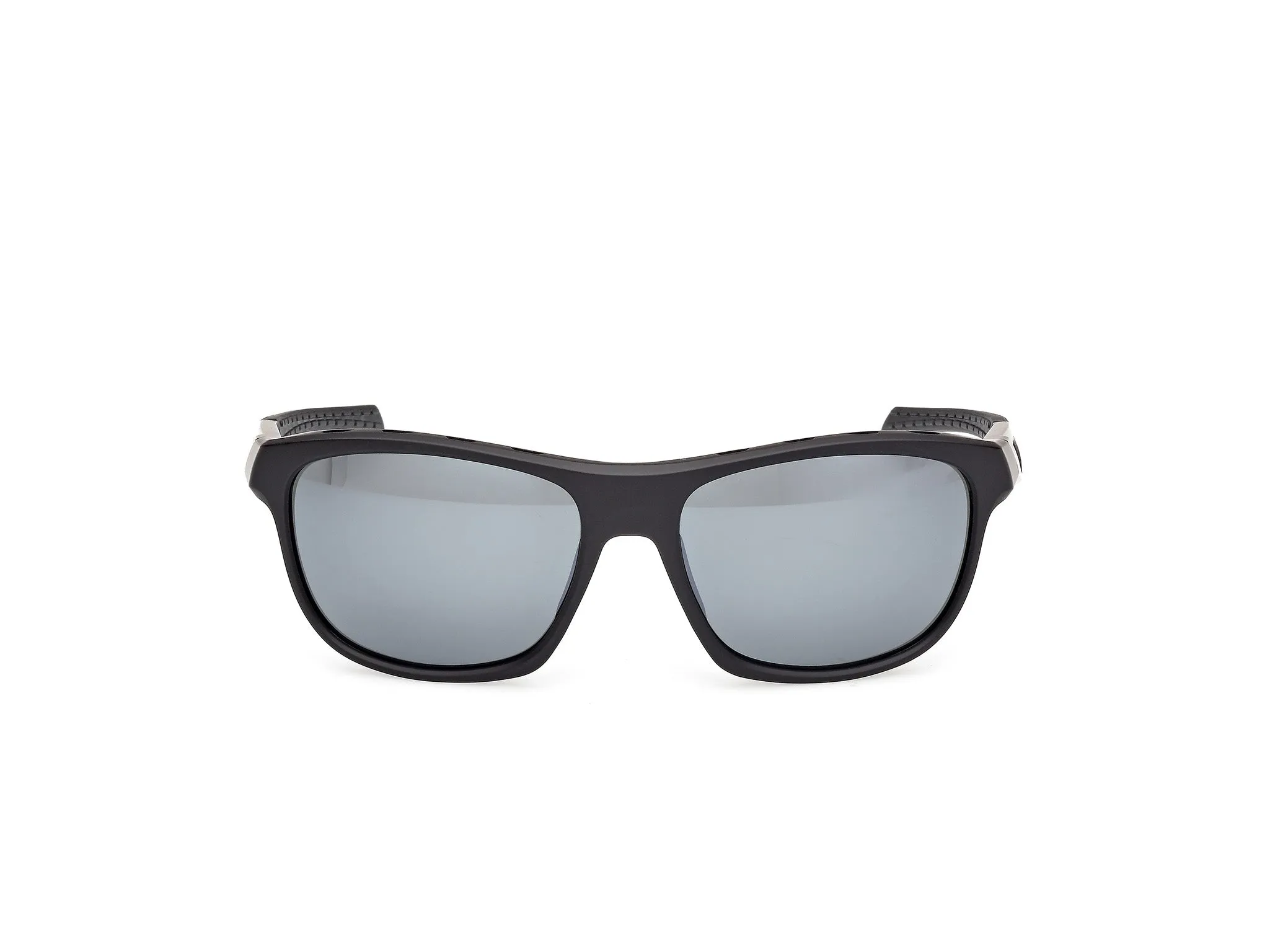 Adidas Sport SP0118 02D Occhiali da sole Iniettato Nero Fumo Squadrata Polarizzata - immagine 2